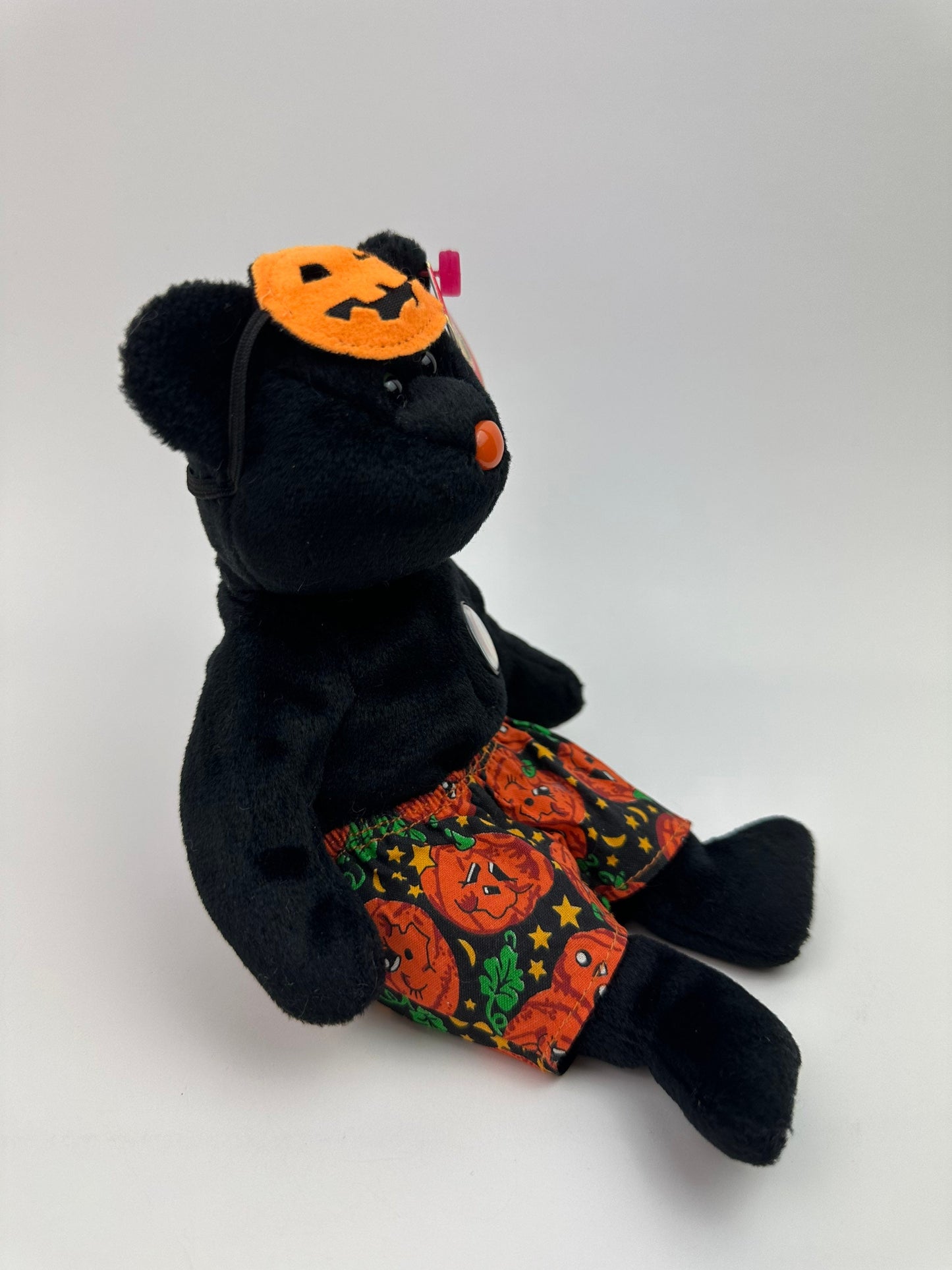 Ty Beanie Baby “Scares” the Halloween Bear - Beanie Baby of the Month (8 inch)