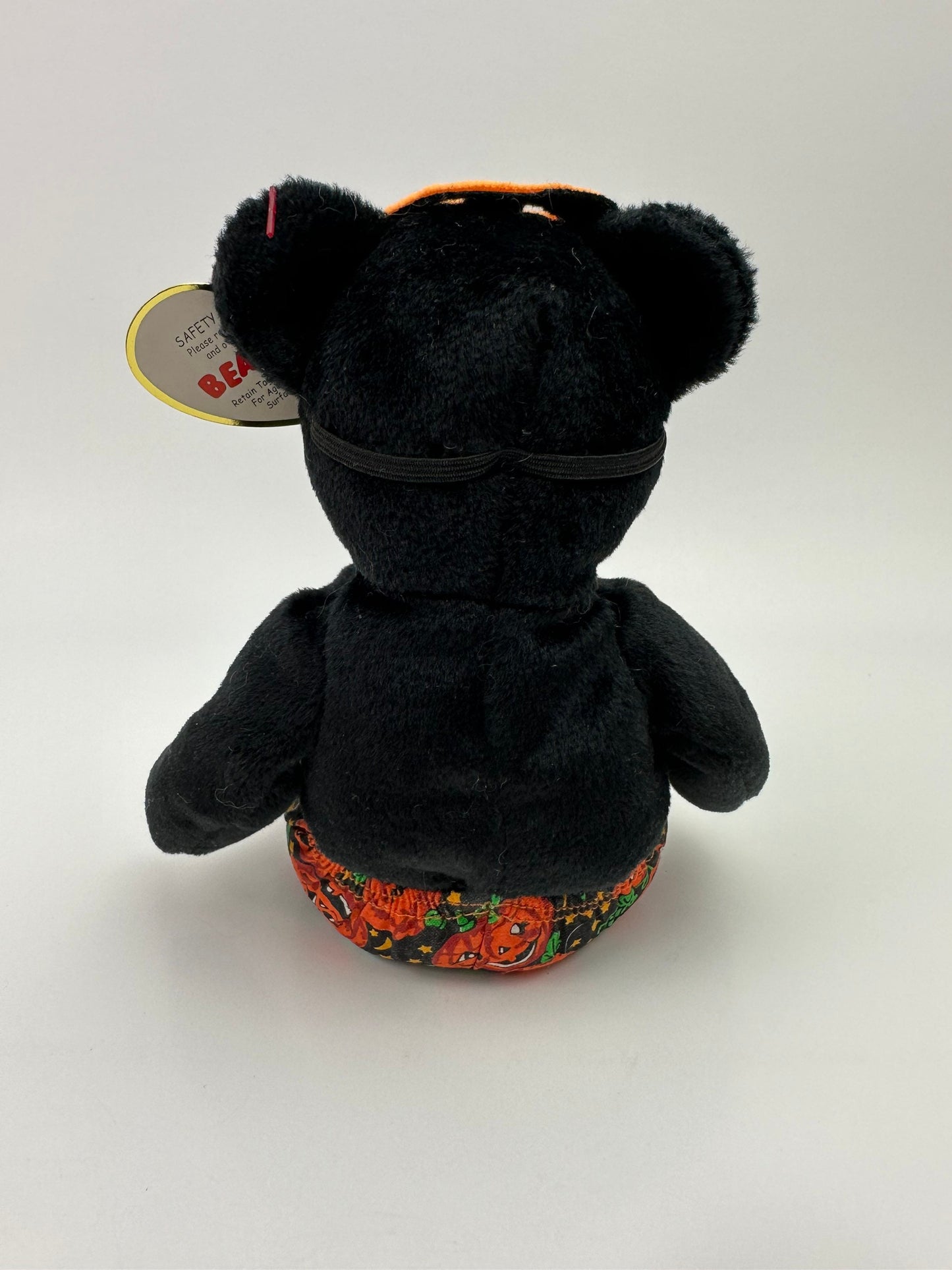 Ty Beanie Baby “Scares” the Halloween Bear - Beanie Baby of the Month (8 inch)