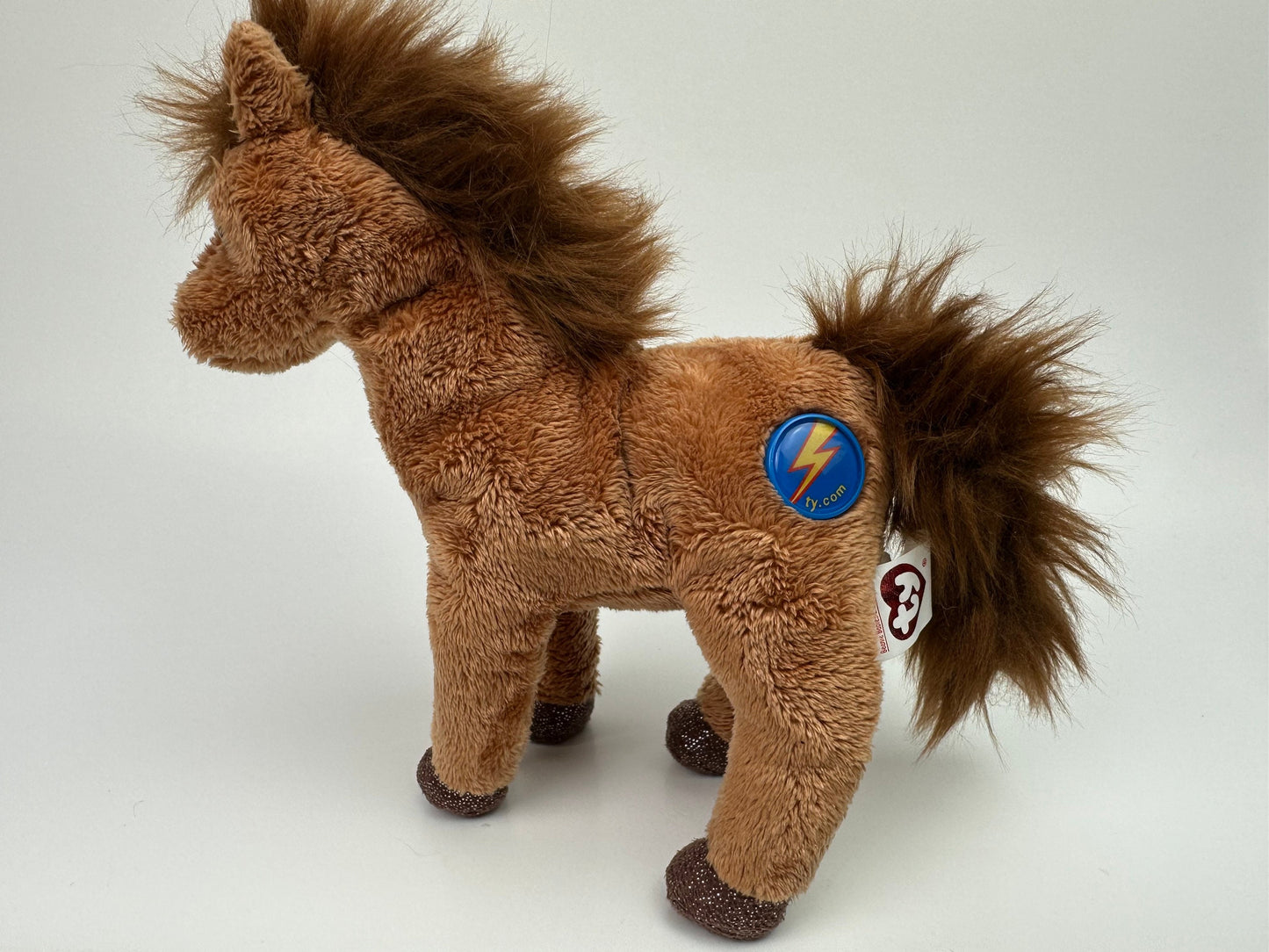 Ty Beanie Baby 2.0 “Saddle” the Horse (7 inch)