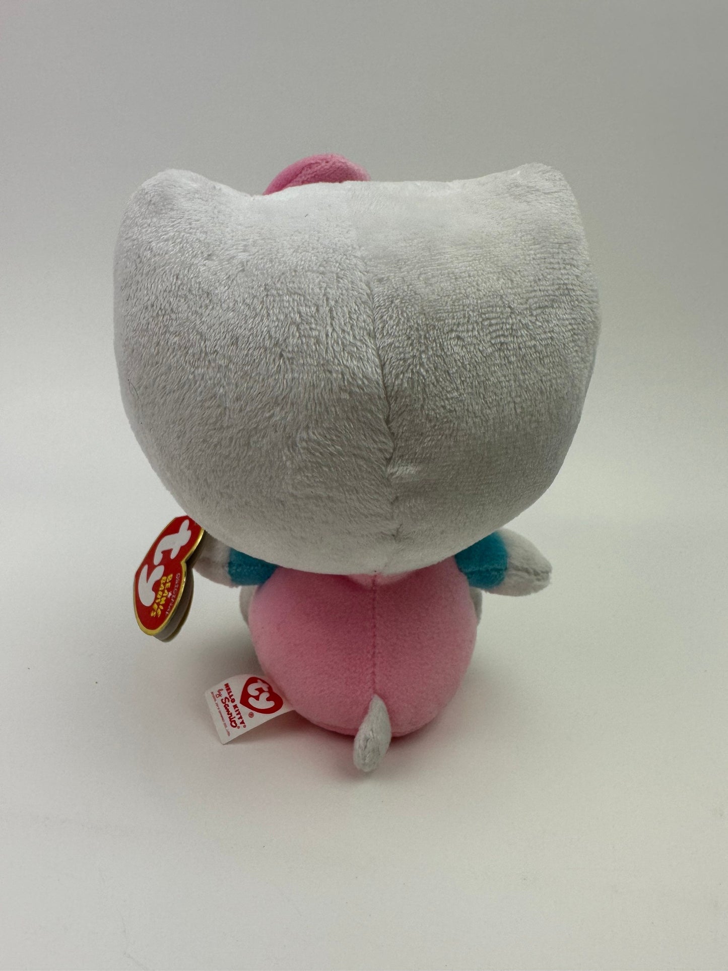 Ty Beanie Baby Vintage “Hello Kitty” the Pink and Blue Hello Kitty Plush (5.5 inch)