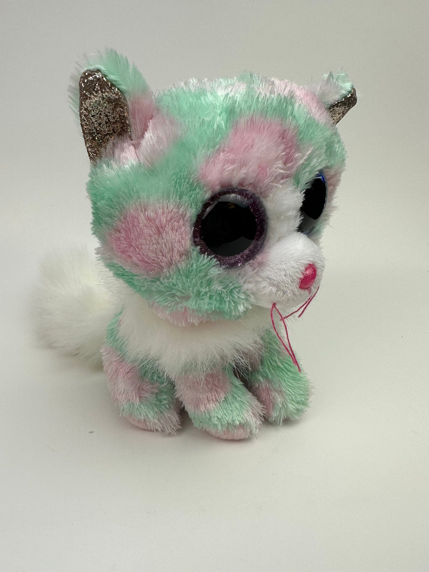 Ty Beanie Boo Opal the Cat - Excellent Condition - No Hang Tag (6 inch)