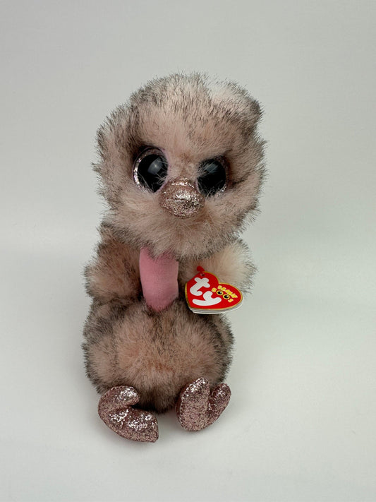 Ty Beanie Boo “Henna” the Pink Ostrich (6 inch)