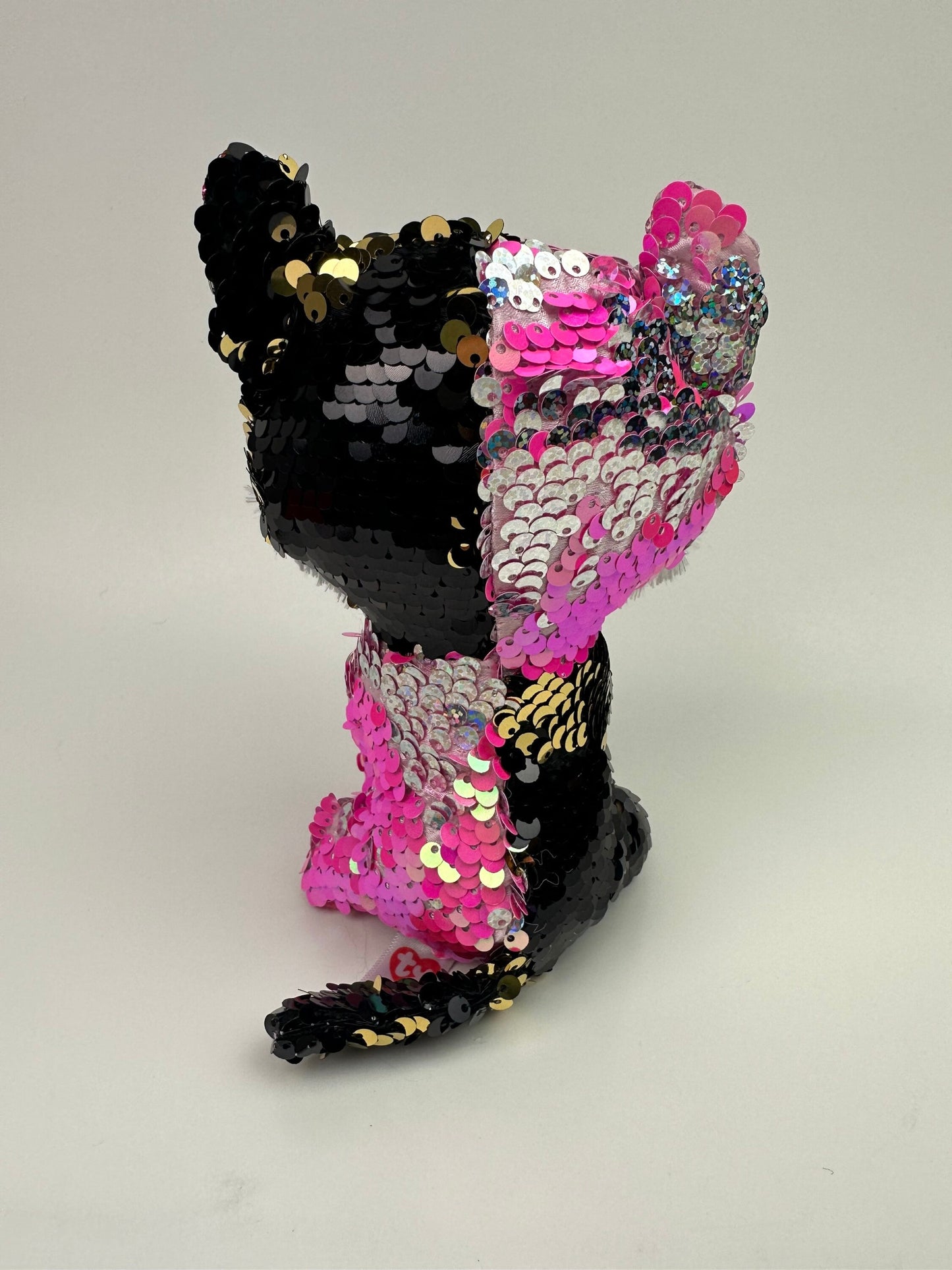 Ty Flippables “Malibu” the Cat with sequins (6 inch)