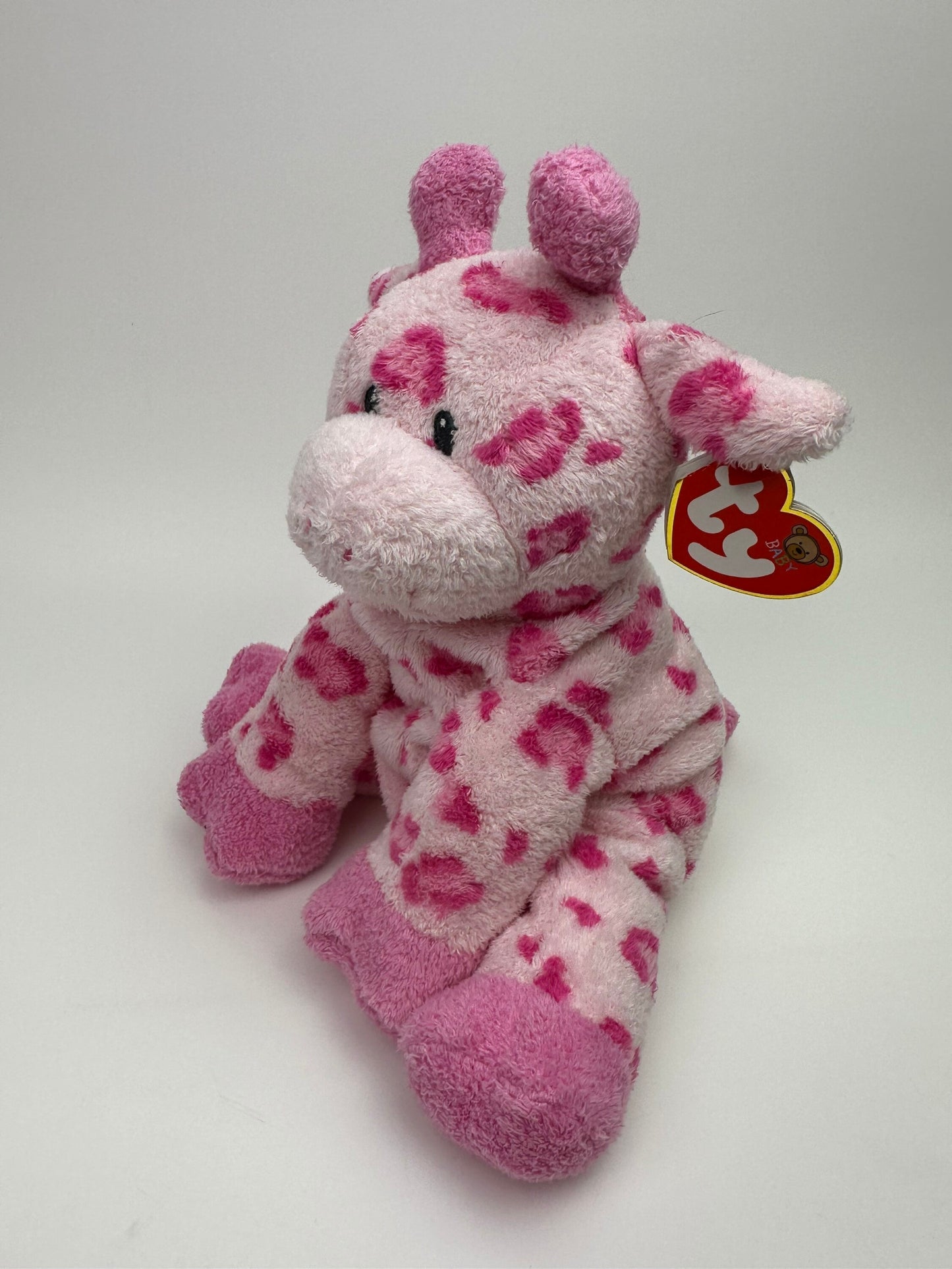 Ty Baby Collection “Baby Tiptop” the Pink Giraffe - Love to Baby *Rare*  (10 inch)