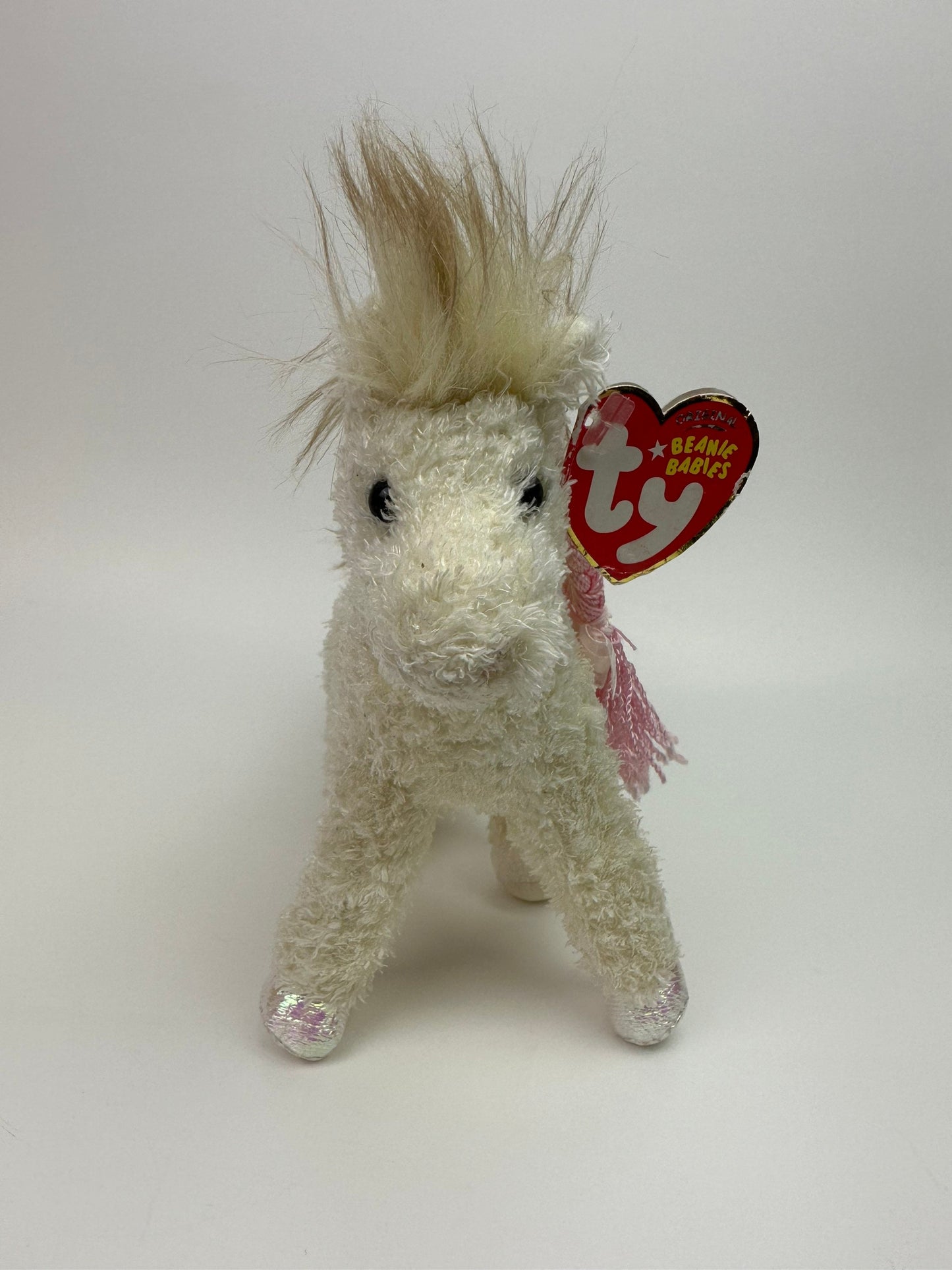 Ty Beanie Baby “Whiffles” the Horse - Non-Mint Hang Tag (6.5 inch)