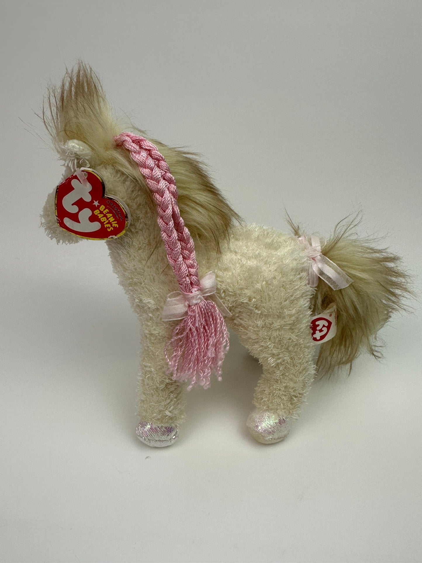 Ty Beanie Baby “Whiffles” the Horse - Non-Mint Hang Tag (6.5 inch)