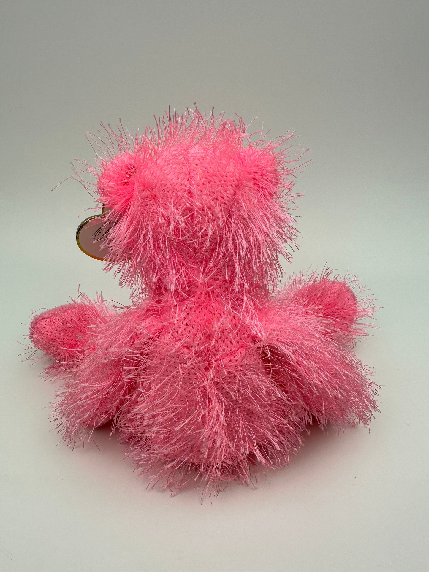 Ty Punkies Collection “Static” the Pink Bear (7 inch)