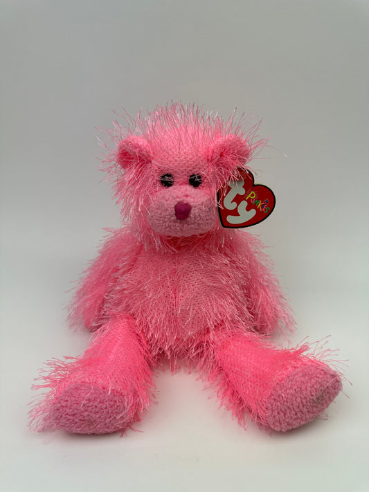 Ty Punkies Collection “Static” the Pink Bear (7 inch)