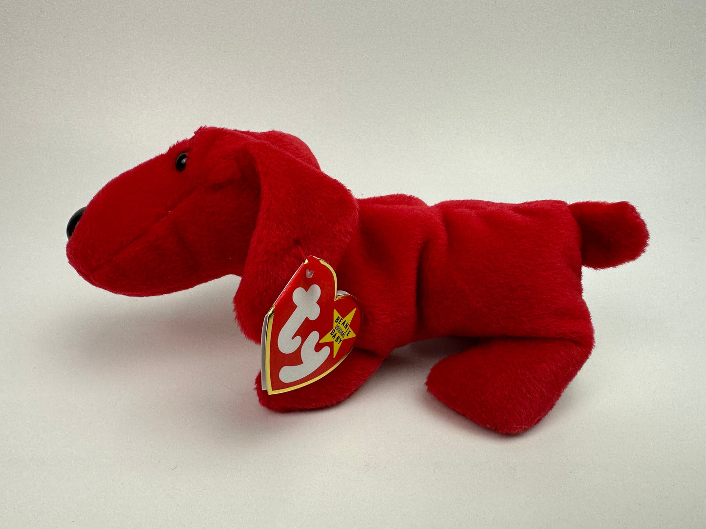 Ty Beanie Baby “Rover” the Red Dog  (6.5 inch)