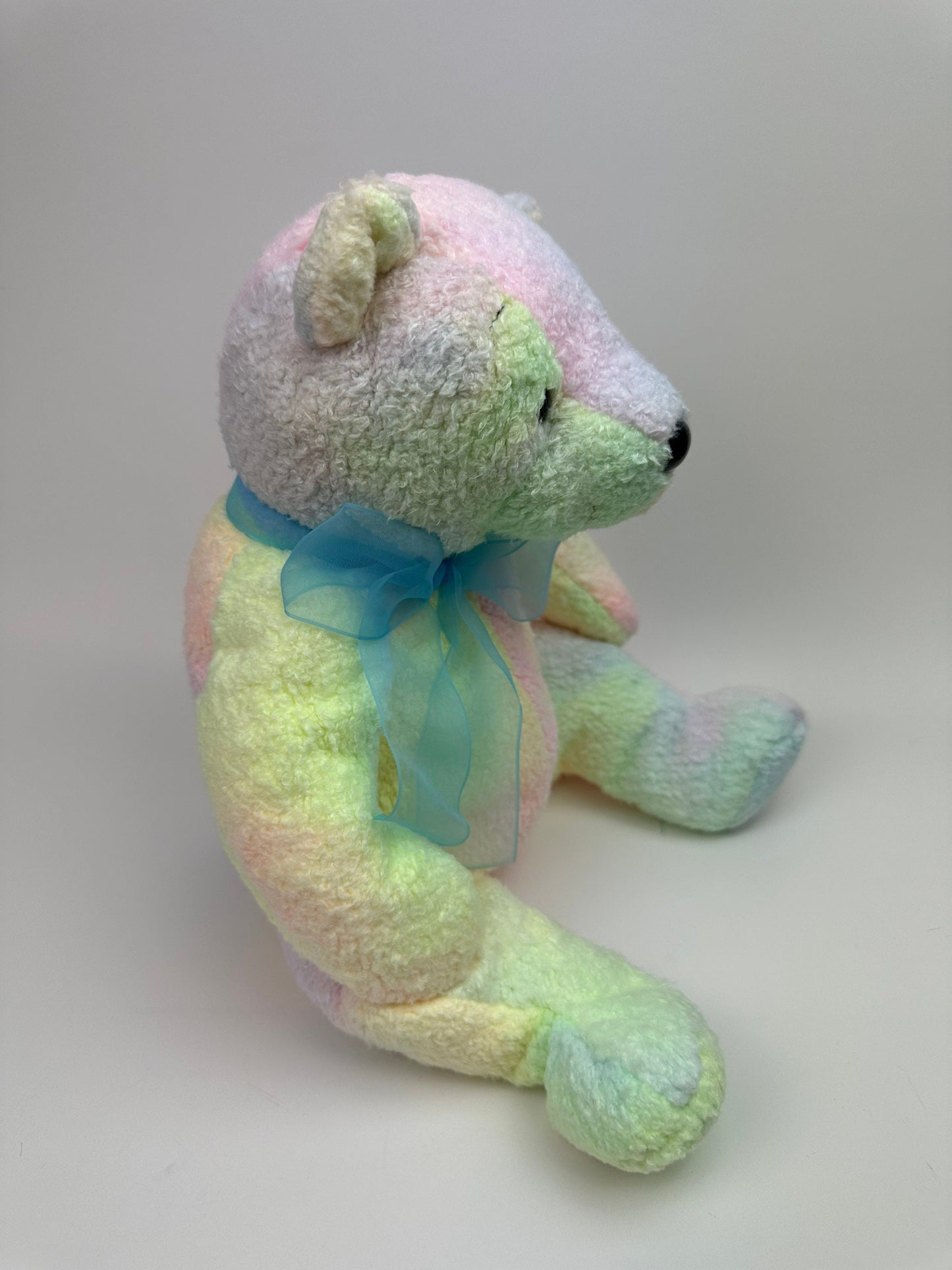 Ty Beanie Buddy “Mellow” the Tie Dye Bear  - Colouring Varies (13.5 inch)