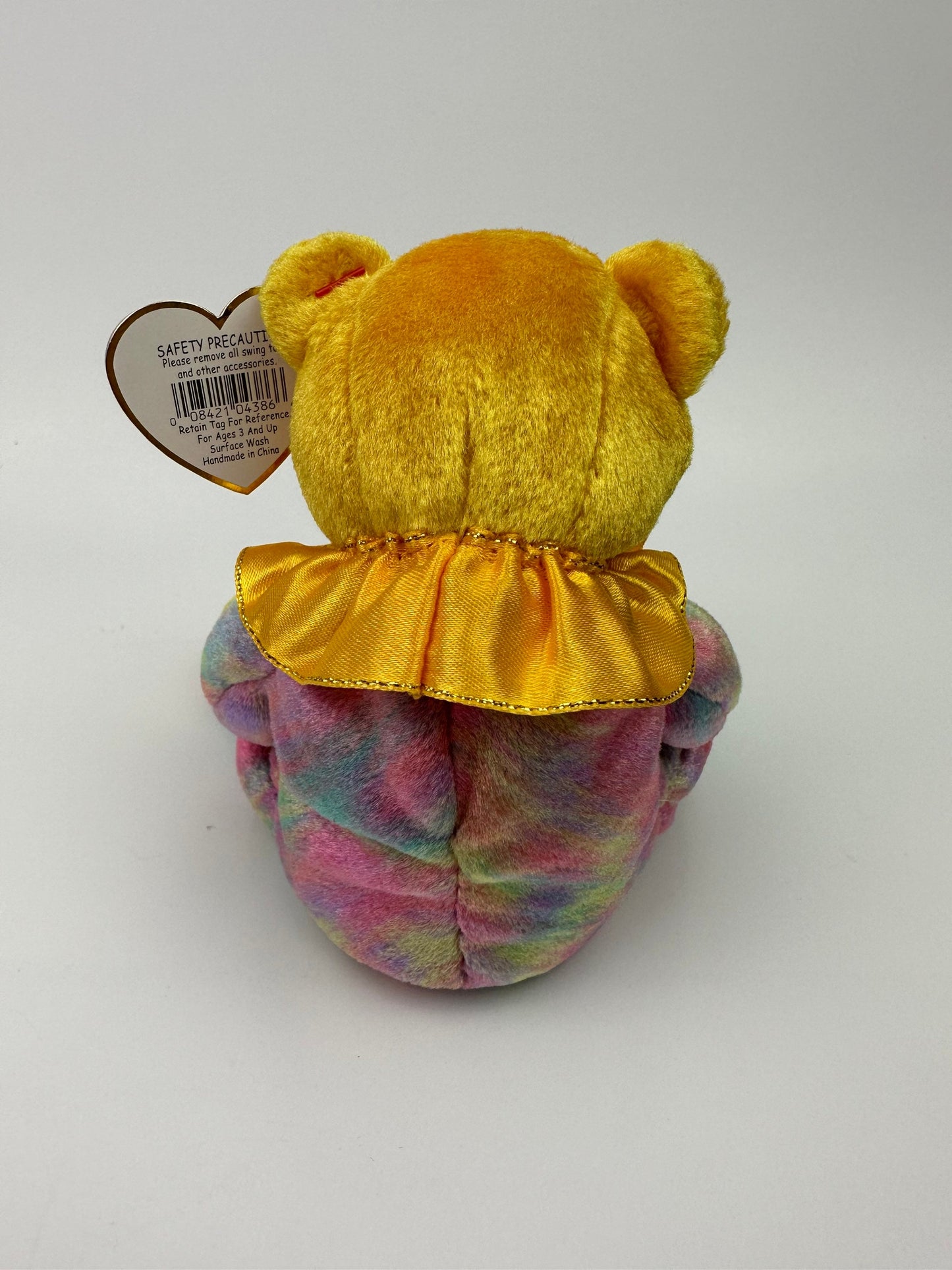 Ty Beanie Baby November the Birthday Bear - Topaz Birthstone Bear (7 inch)