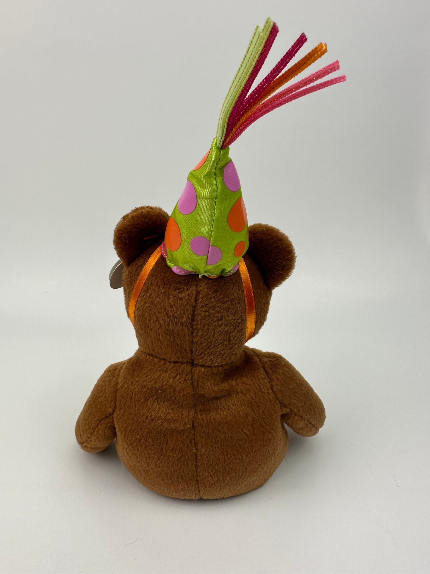 Ty Beanie Baby “Happy Birthday” Bears wearing Party Hat! (9 inch)