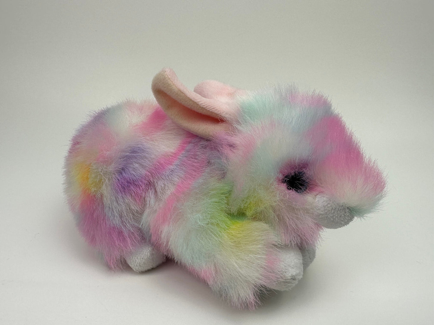 Ty Beanie Baby “Sherbet” the Multi-Coloured Bunny Rabbit  - No Hang Tag (6 inch)