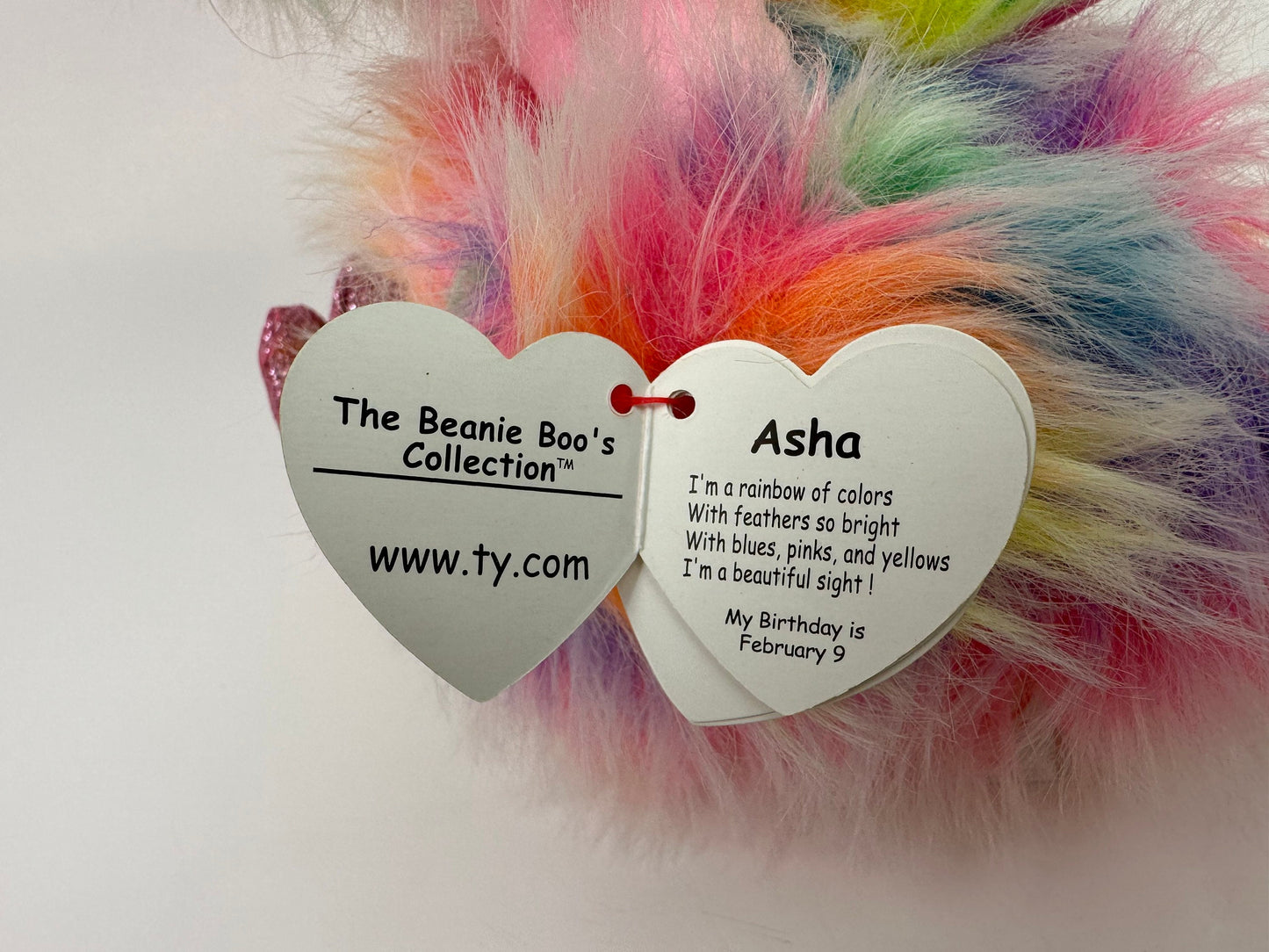 Ty Beanie Boo “Asha” the Ostrich (9 inch)