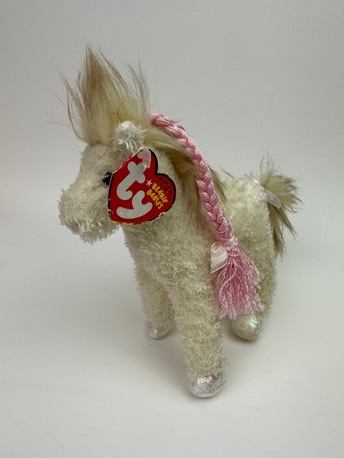 Ty Beanie Baby “Whiffles” the Horse - Non-Mint Hang Tag (6.5 inch)