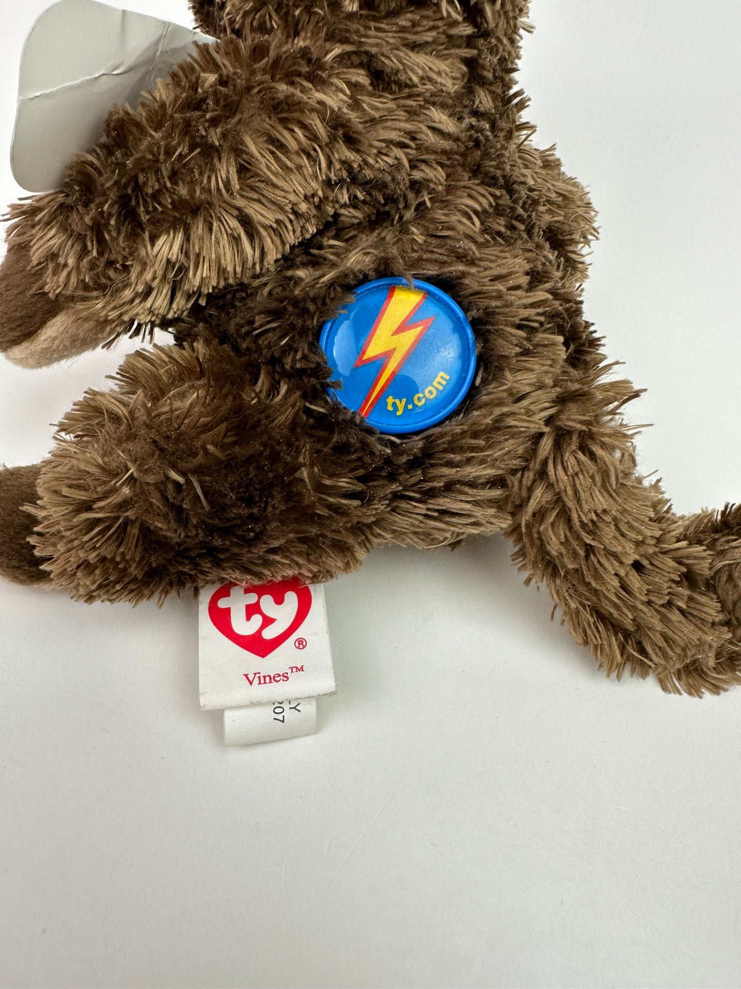 Ty Beanie Baby 2.0 “Vines” the Monkey! *Rare Scholastic Version!* Non Mint Tags (5.5 inch)