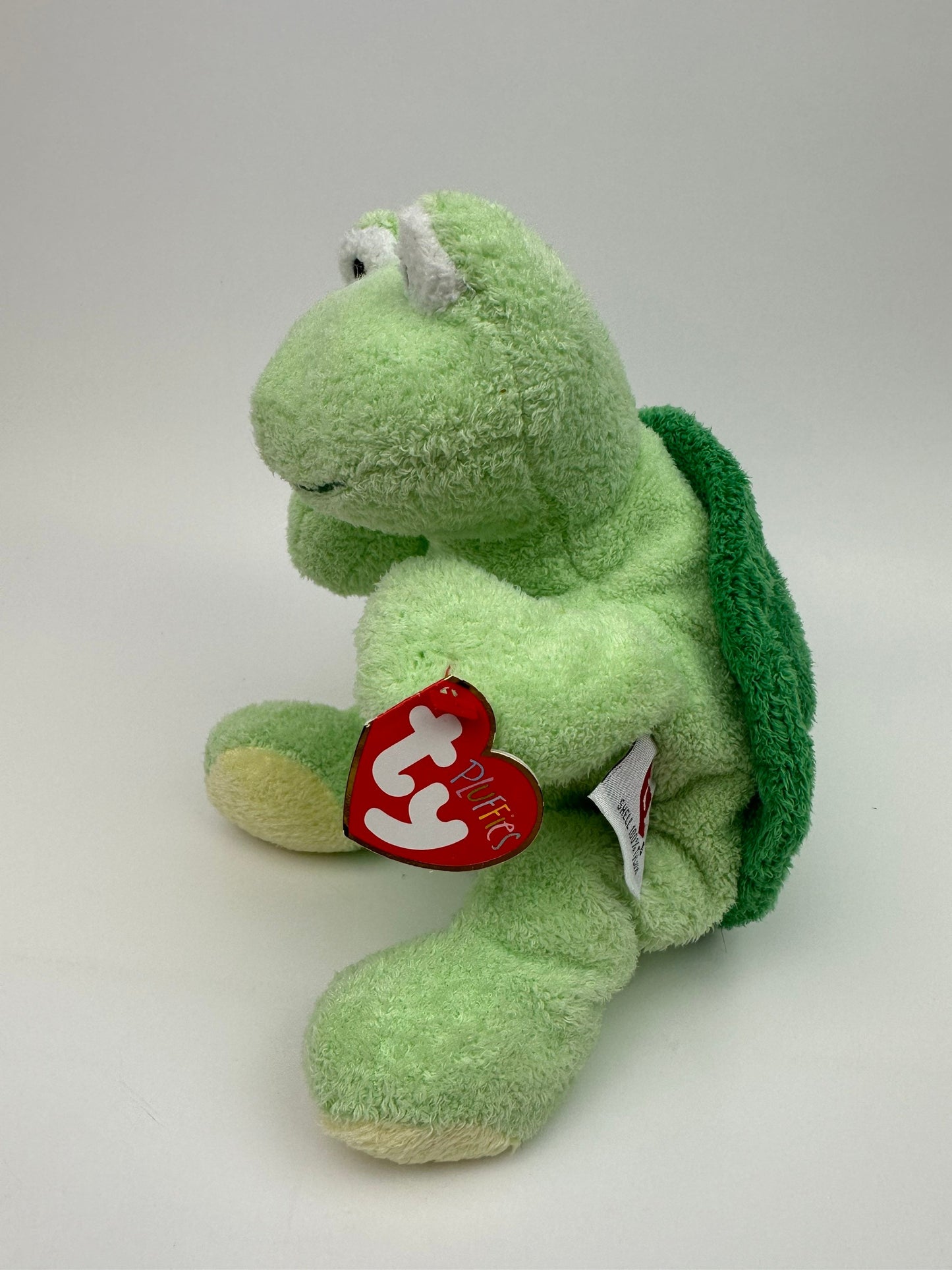 Ty Pluffies Collection “Zips” the Turtle ! (10 inch)