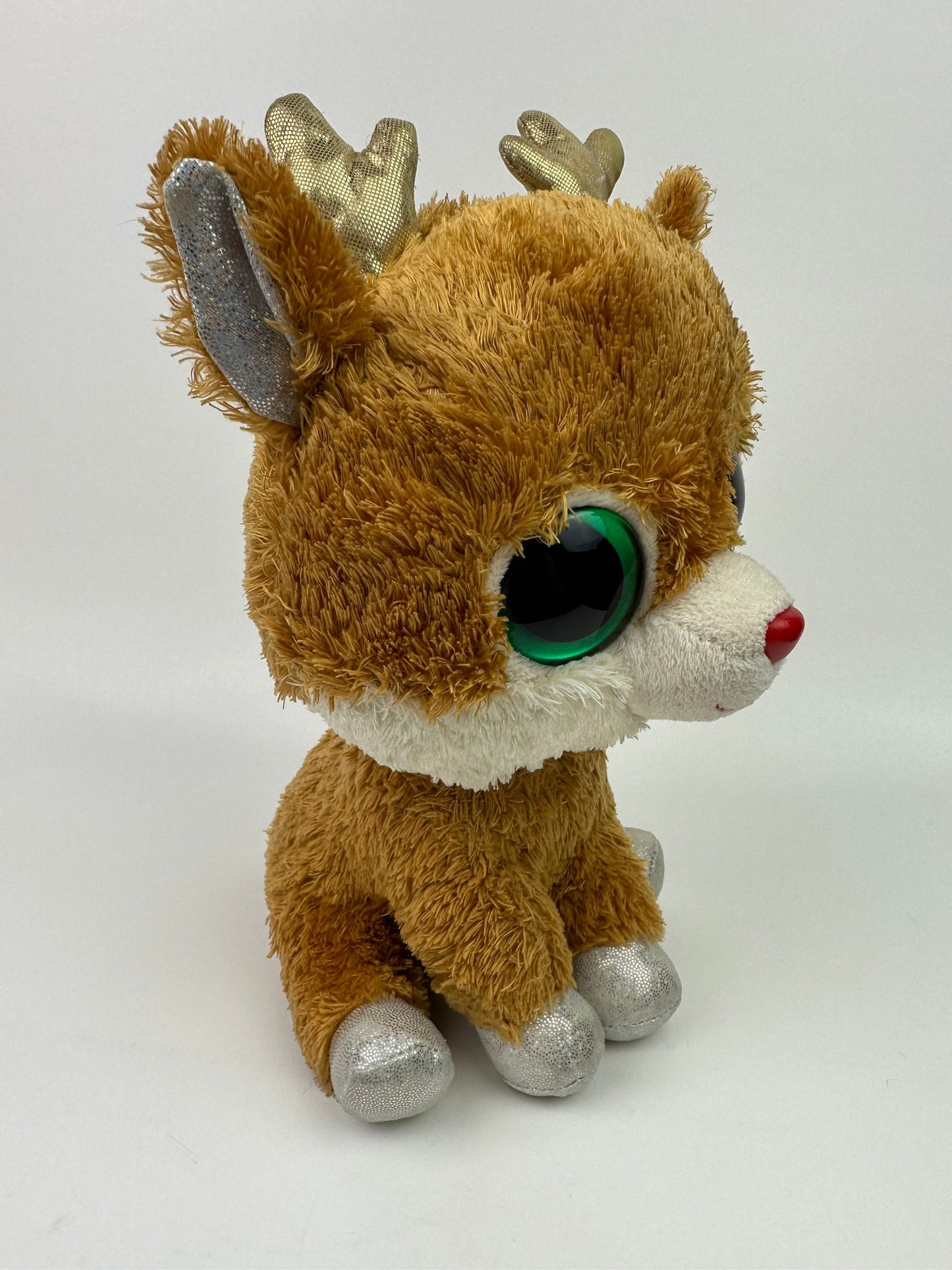 Ty Beanie Boo “Alpine” the Holiday Reindeer - No Hang Tag (9 inch)