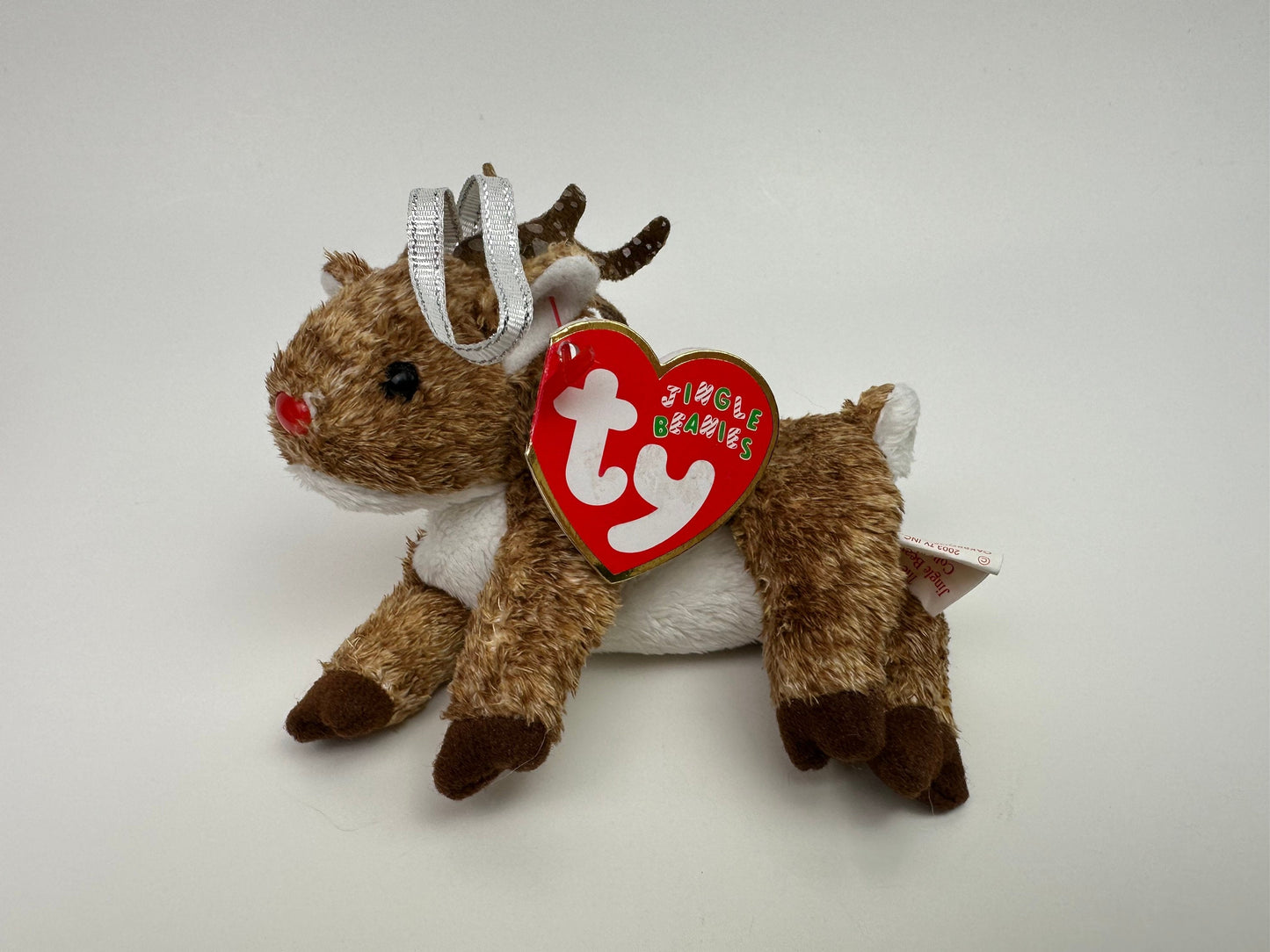 Ty Jingle Beanies “Roxie” the Reindeer Christmas Tree Ornament (4 inch)