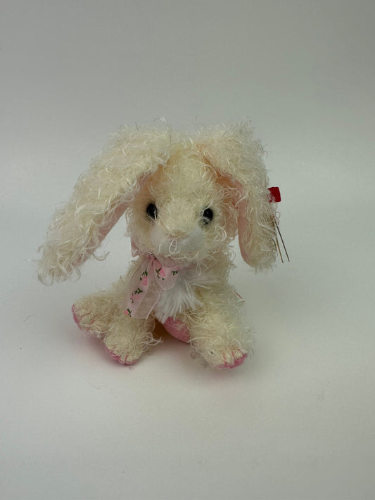 Ty Basket Beanie “Marshmallow” the Bunny Rabbit! *Small Basket Beanie* (4 inch)