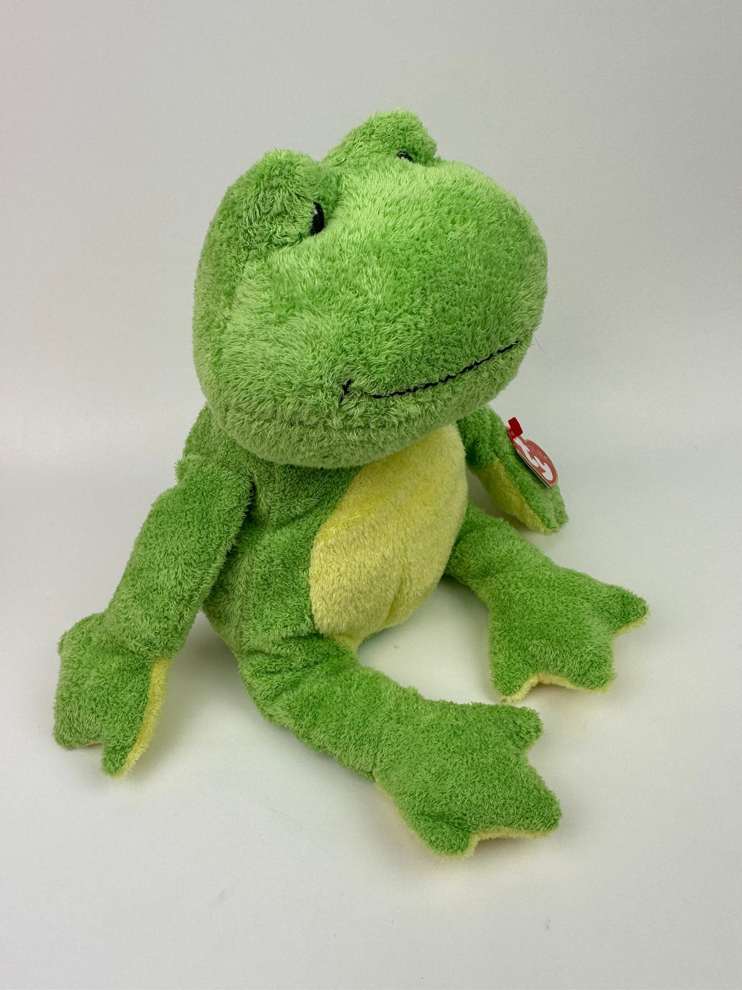 Ty Pluffies “Ponds” the Super Adorable Frog  - TY Pluffies Collection  (10 inch)