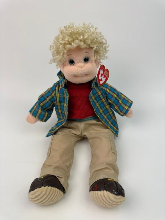 Ty Beanie Bopper “Rugged Rusty” the Beanie Kid / Bopper / Doll (12 inch)