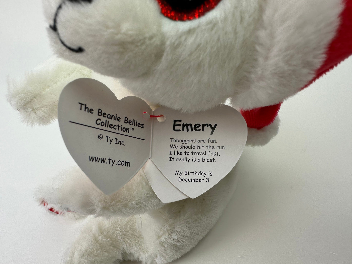 Ty Beanie Bellies “Emery” the Polar Bear Plush! (8 inch)