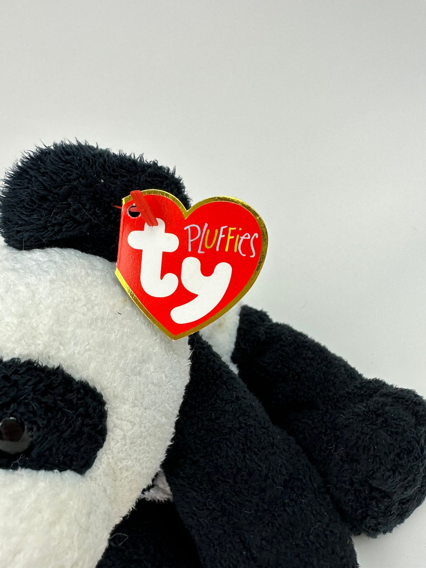 Ty Pluffies “Munches” the Super Adorable Panda  - Ty Pluffies Collection  (10 inch)