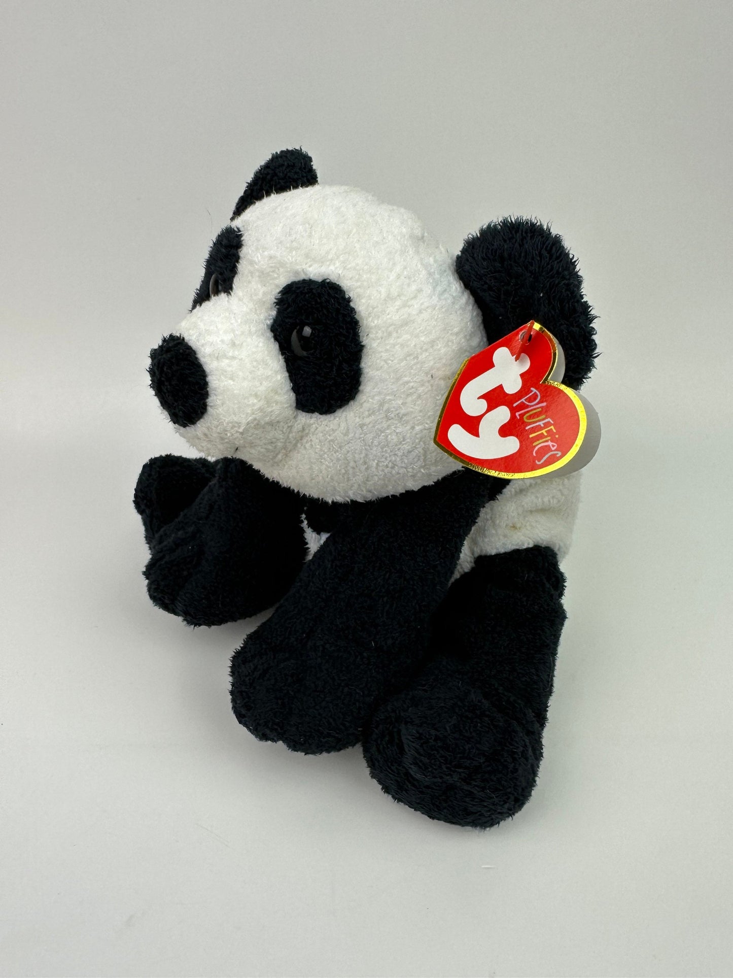 Ty Pluffies “Munches” the Super Adorable Panda  - Ty Pluffies Collection  (10 inch)