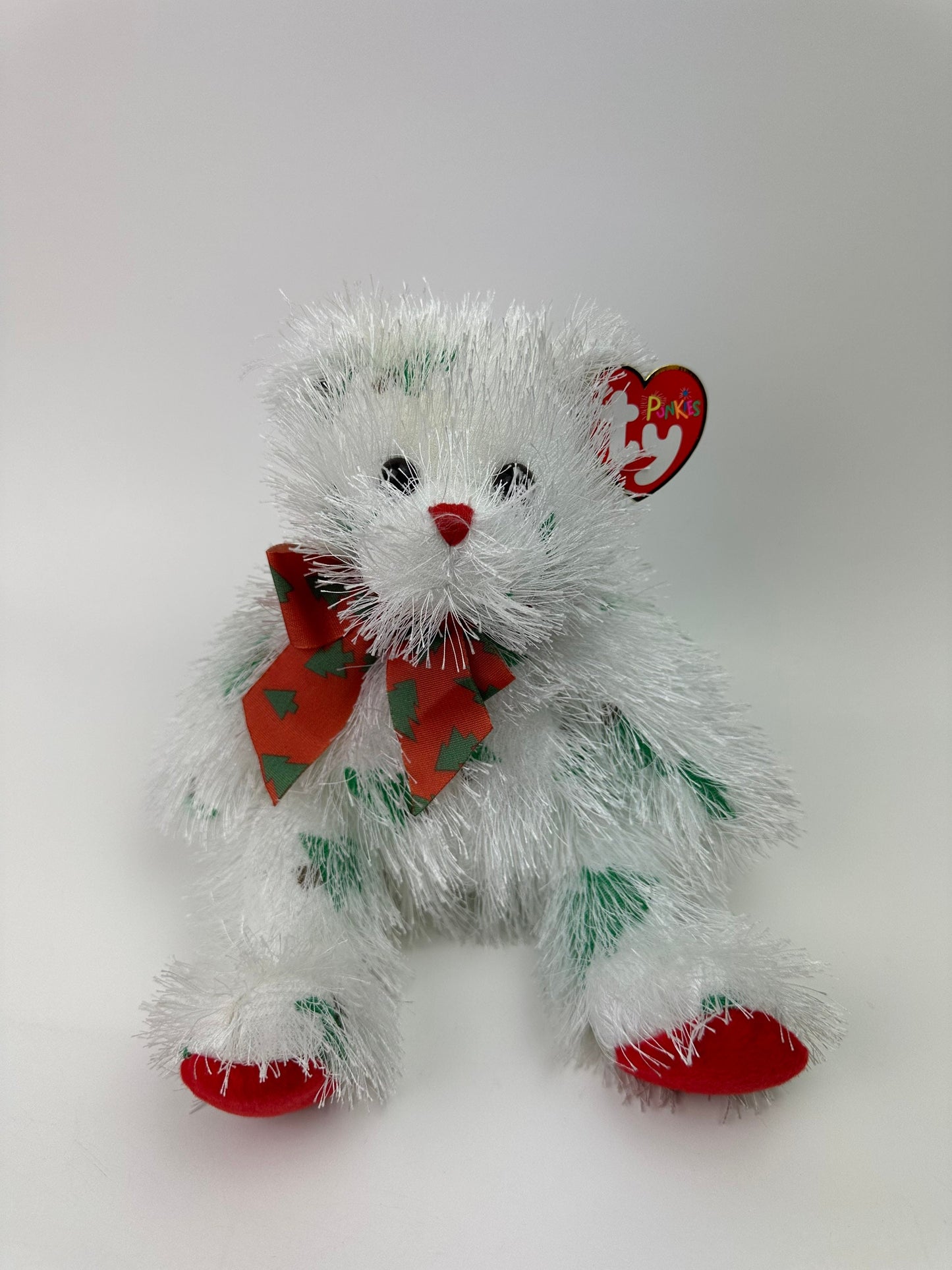 Ty Punkies Collection “Santa Claws” the Holiday Bear (6 inch)