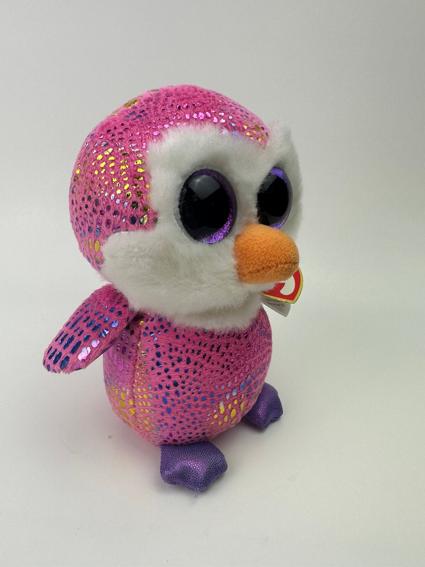 Ty Beanie Boo “Patty” the Pink Penguin - Justice Exclusive (6 inch)