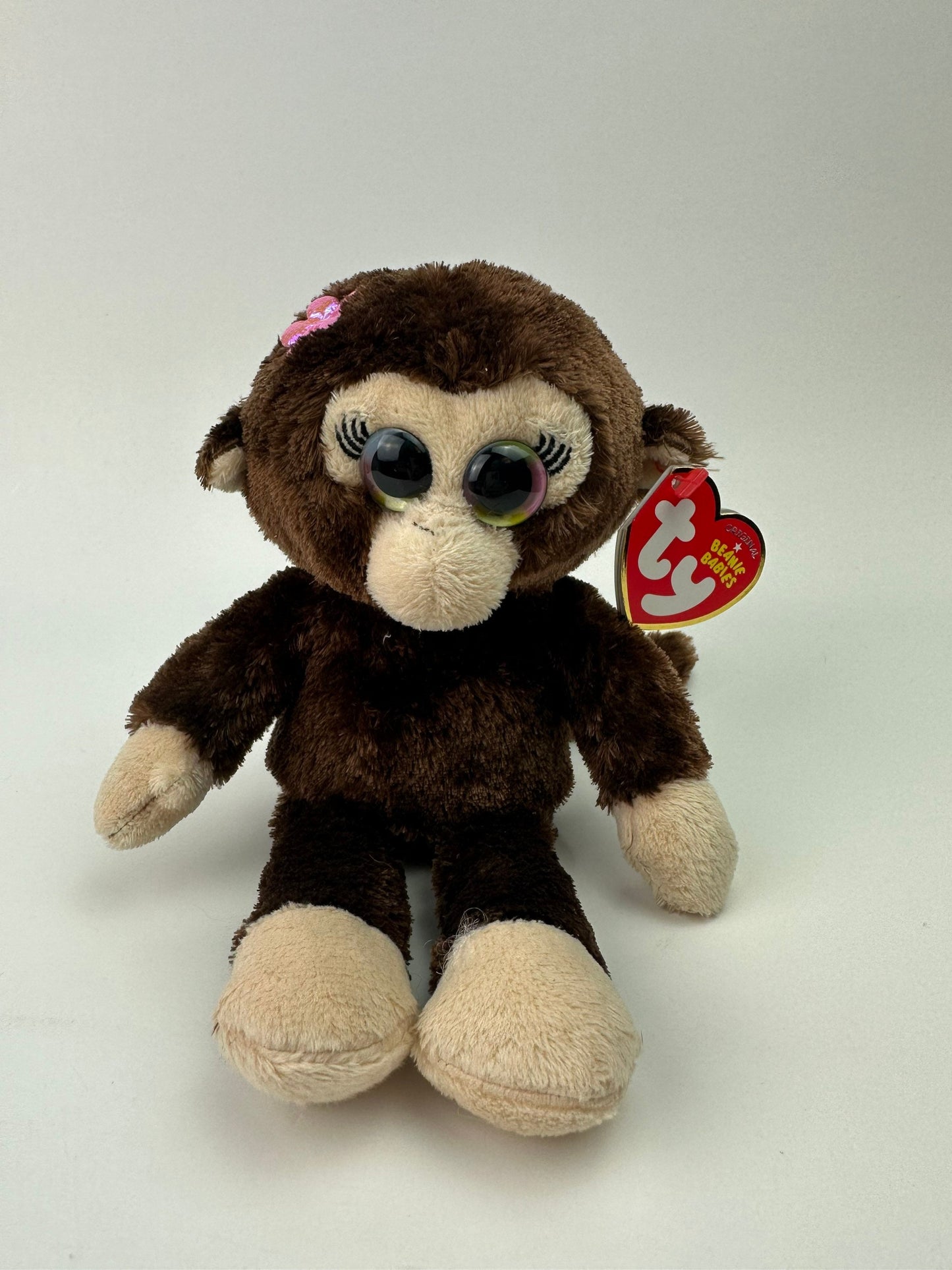 Ty Beanie Baby “Petals” the Cute Monkey *Rare* (7 inch)