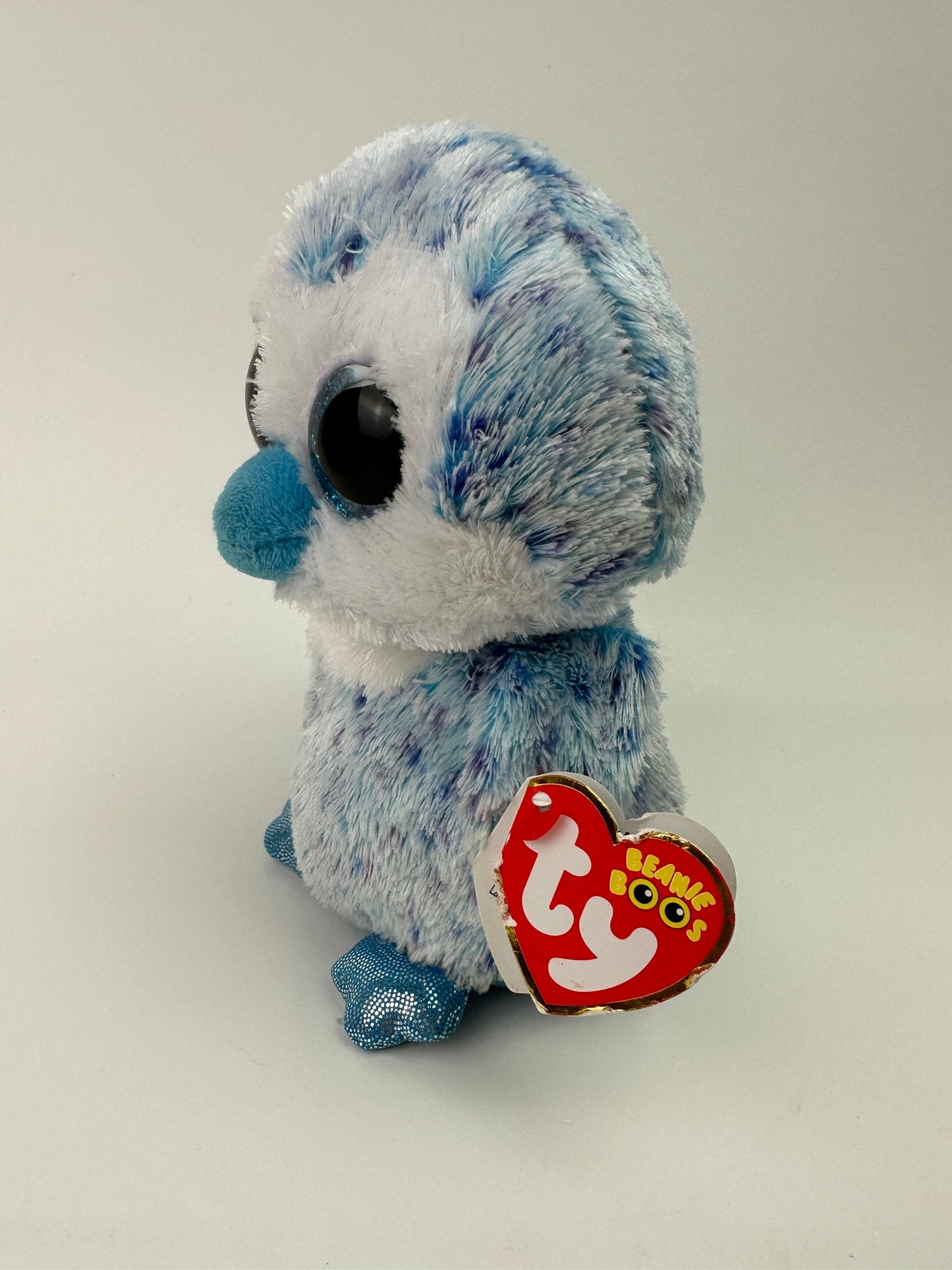 Ty Beanie Boo “Tony” the Blue Penguin - Non Mint Tag, See Pics (6 inch)