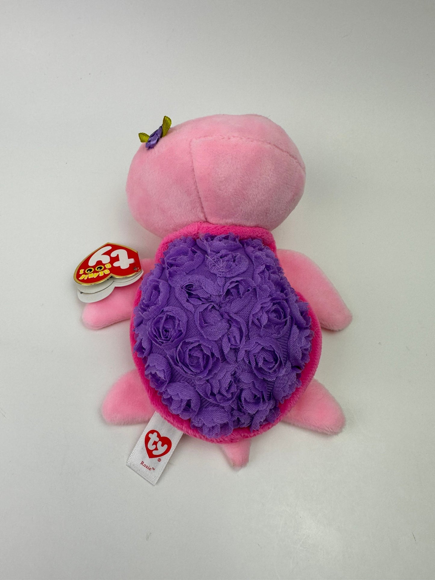 Ty Beanie Boo “Rosie” the Pink and Purple Turtle Plush (6 inch)