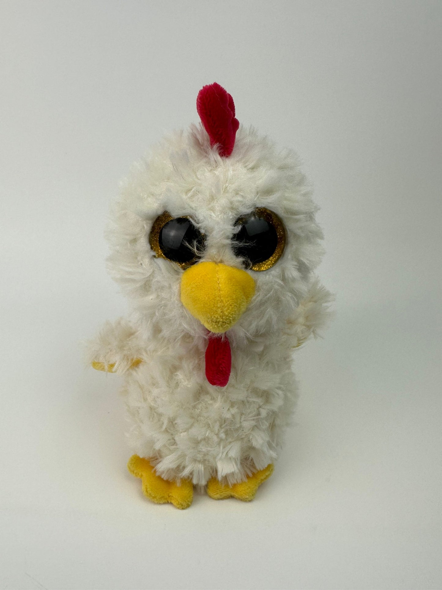 Ty Beanie Boo “Hennie” the Chicken - No Hang Tag - Rural King Store Exclusive *Rare* (6 inch)