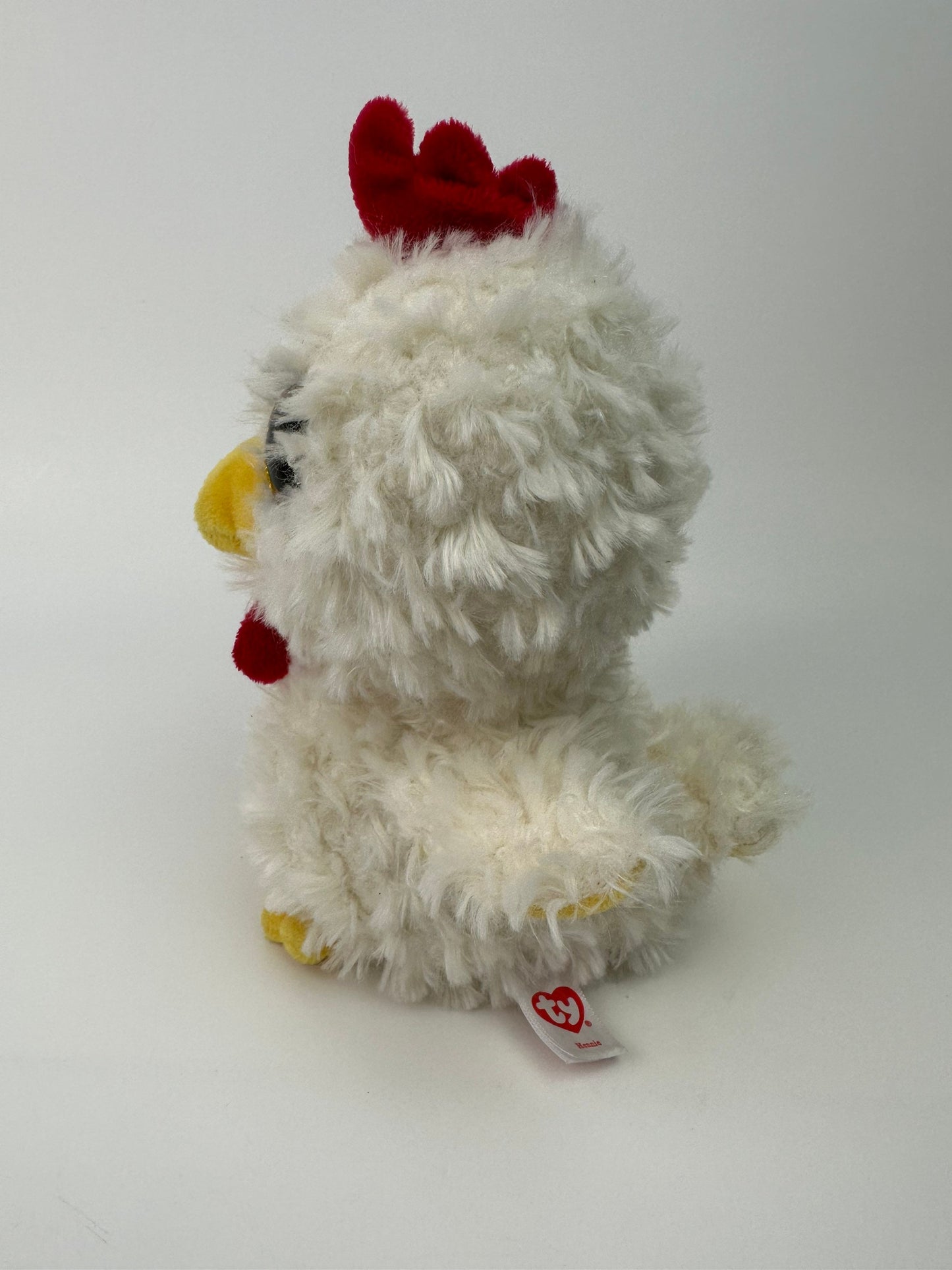 Ty Beanie Boo “Hennie” the Chicken - No Hang Tag - Rural King Store Exclusive *Rare* (6 inch)