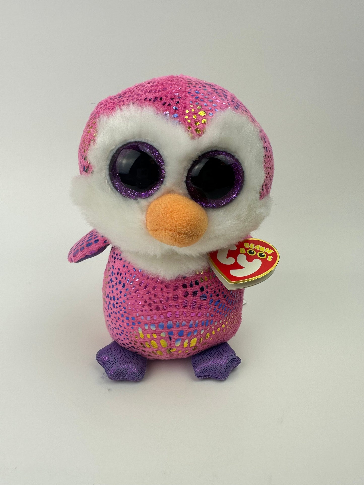 Ty Beanie Boo “Patty” the Pink Penguin - Justice Exclusive (6 inch)