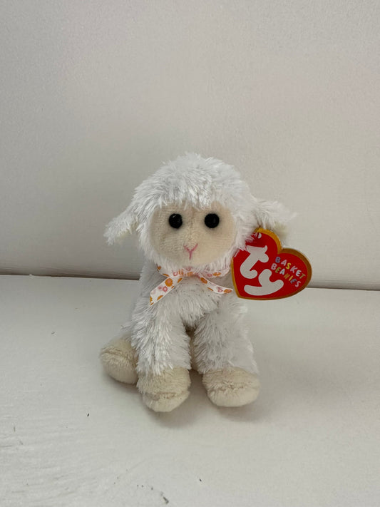 Ty Basket Beanie “Fleecia” the Lamb (4 inch)