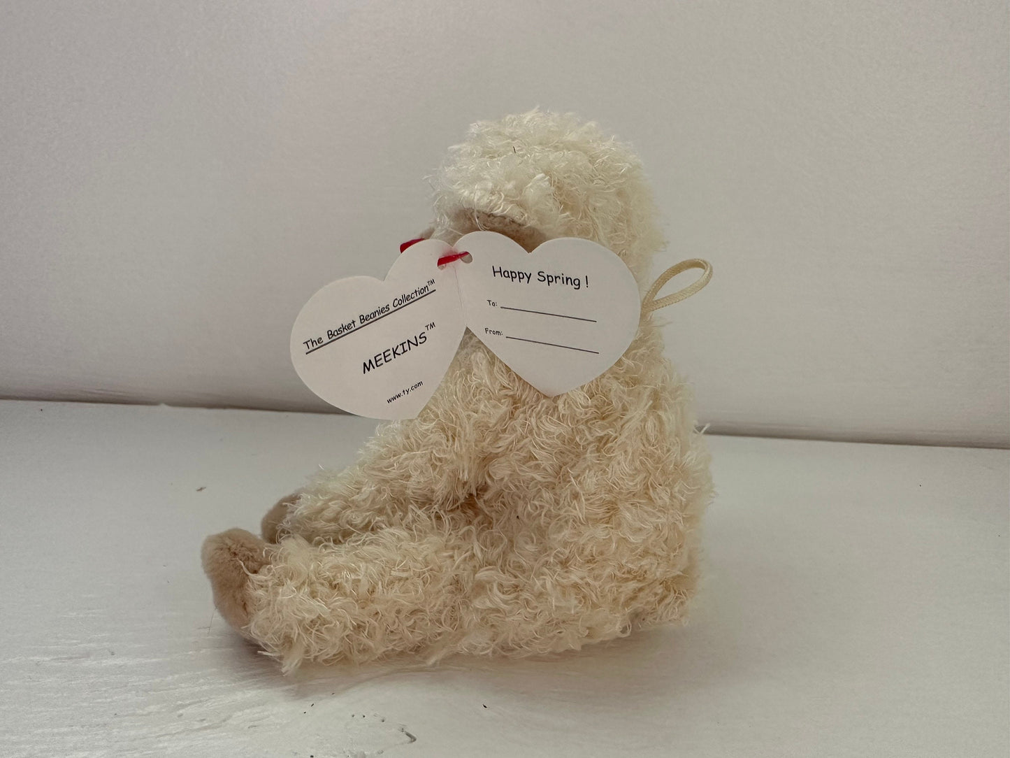 Ty Basket Beanie “Meekins” the Lamb (4 inch)