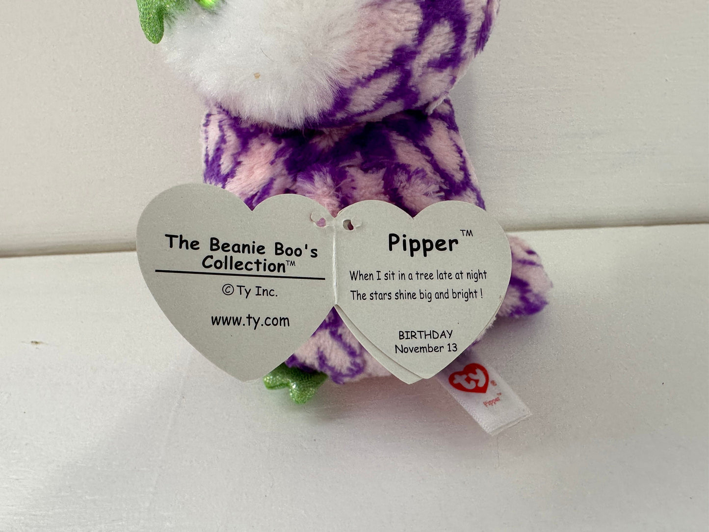 Ty Beanie Boo “Pipper” the Adorable Owl *Rare* (6 inch)