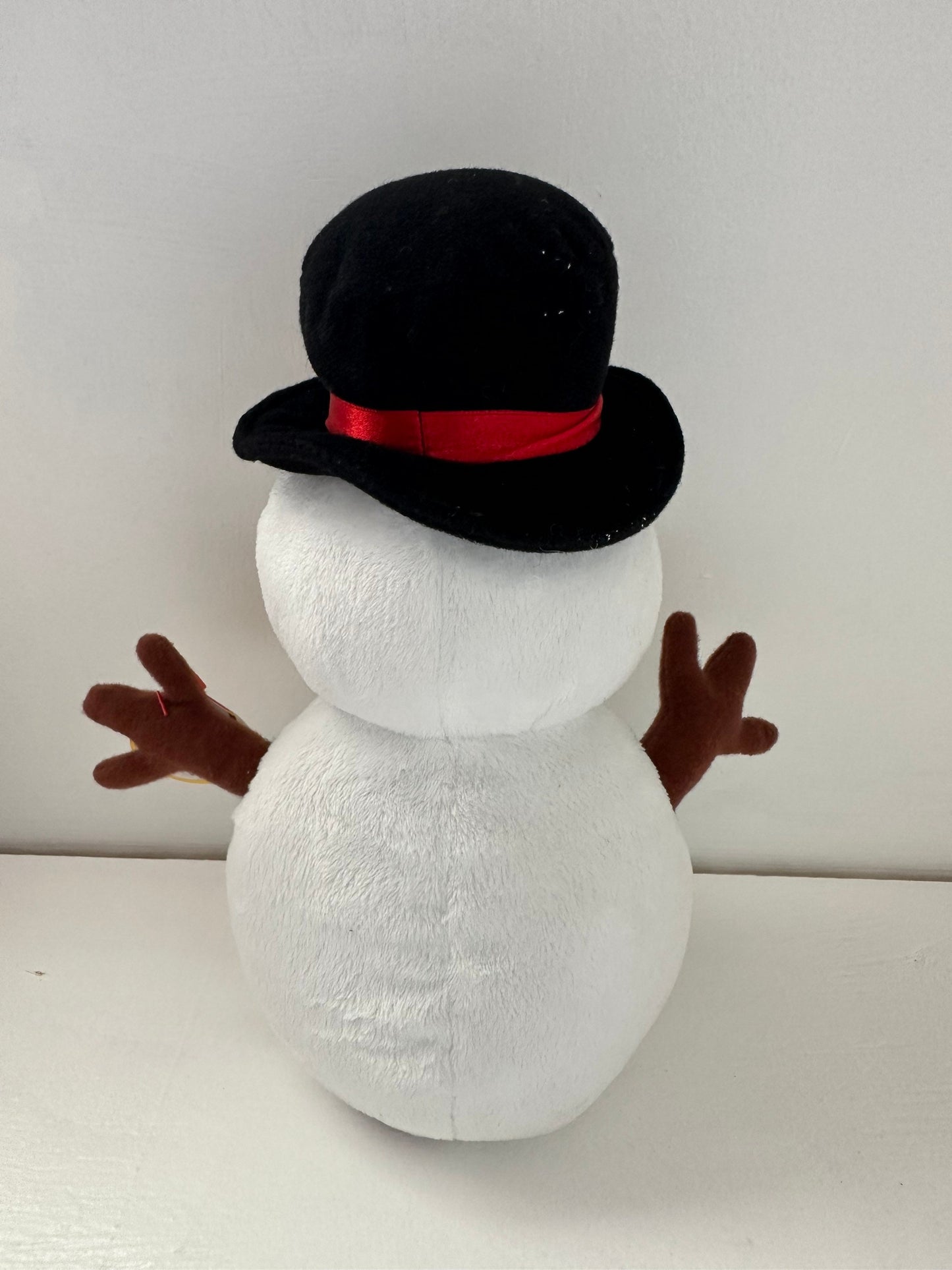 Ty Pluffies Collection “Twigs” the Snowman  (9 inch)