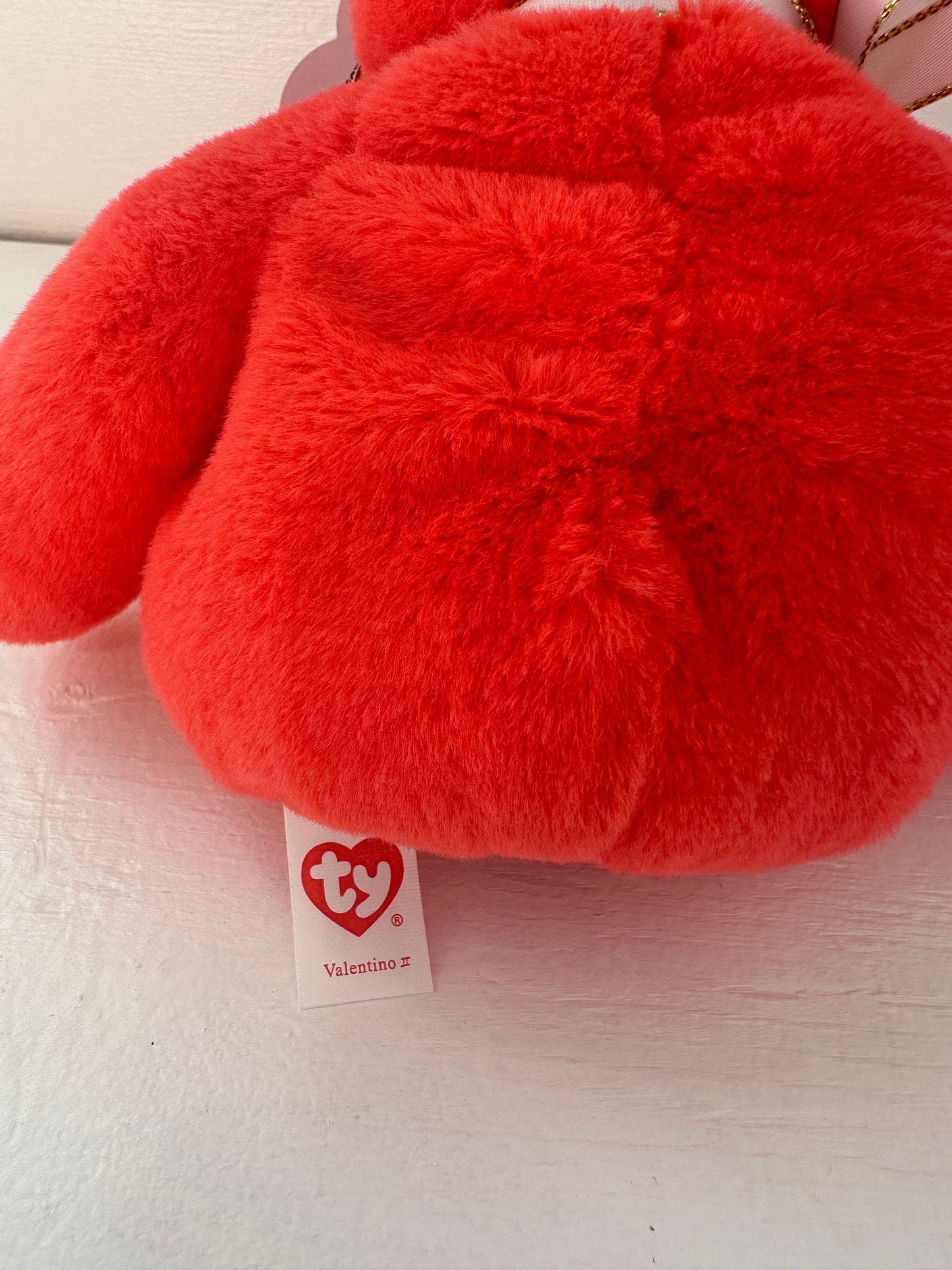 Ty Beanie Baby Valentino II - Limited Production Rare!