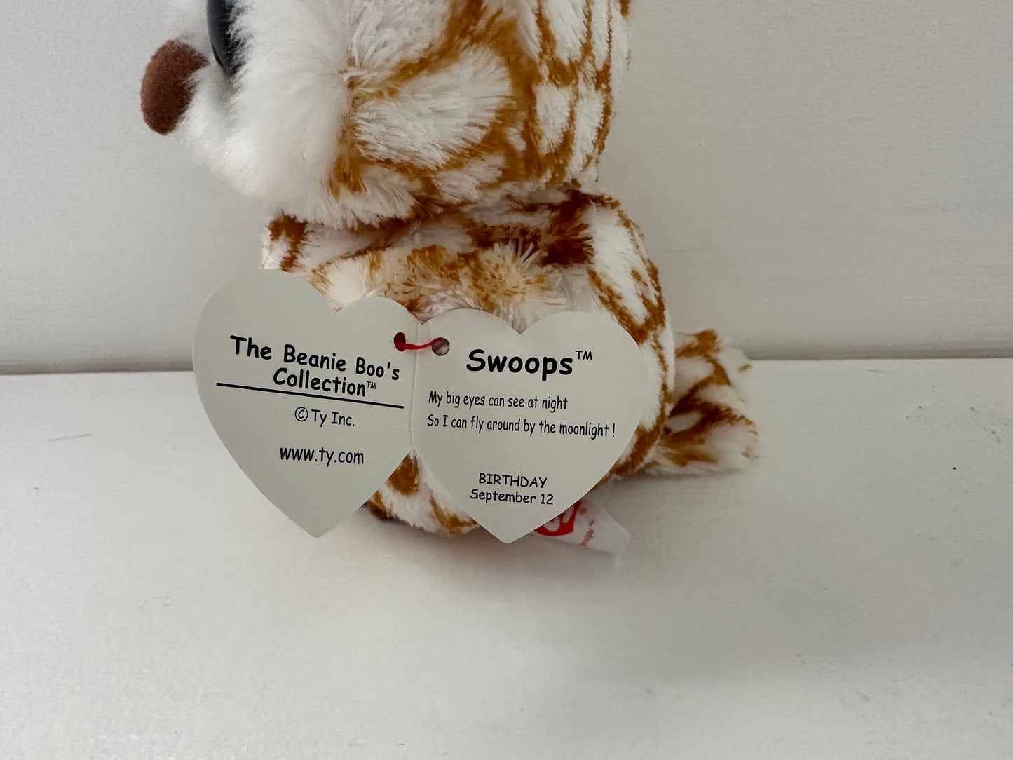 Ty Beanie Boo “Swoops” the Owl (6 inch)