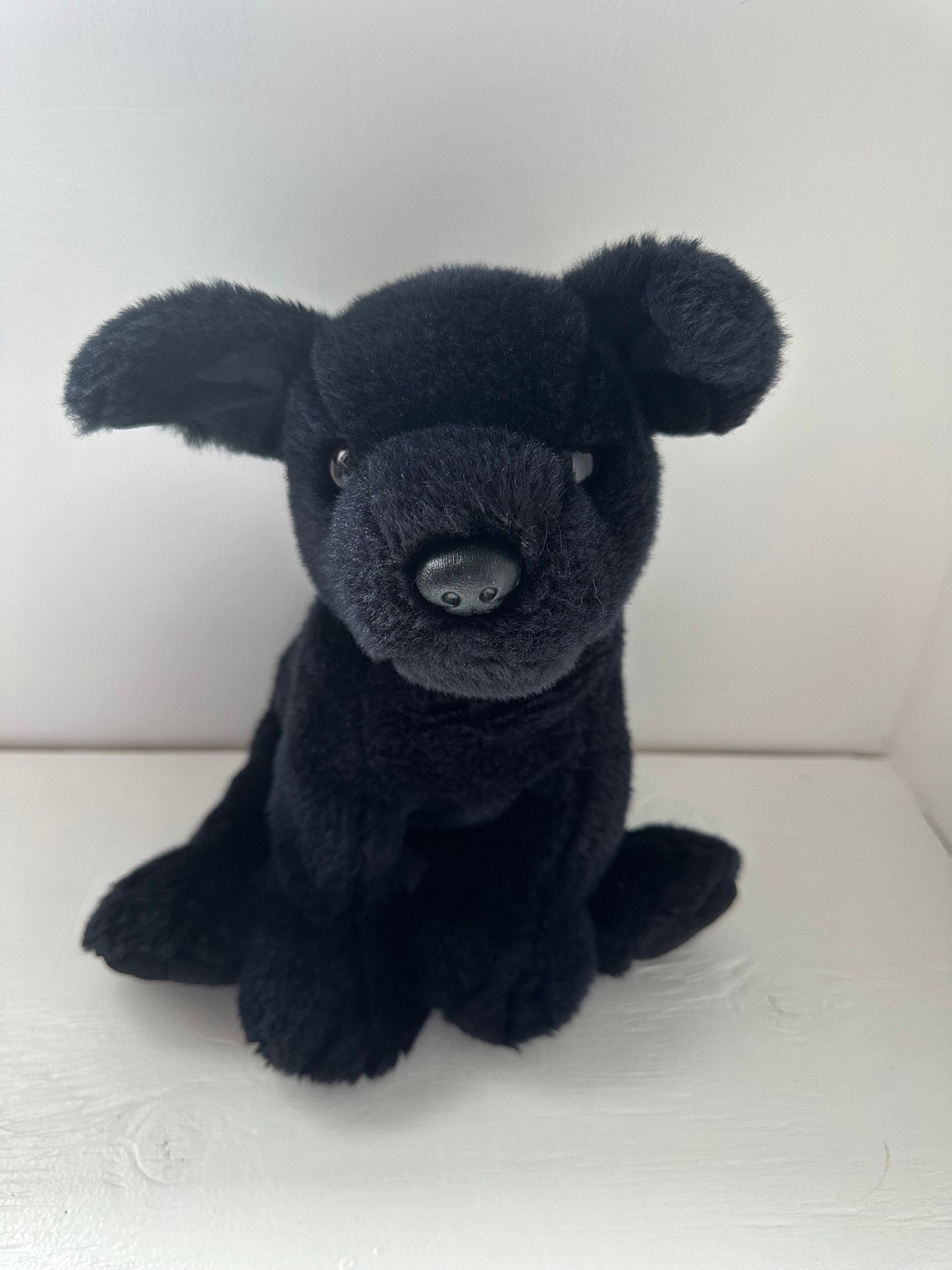 Ty Classics Collection “Tugger” the Black Lab - No Hang Tag (10.5 inch)