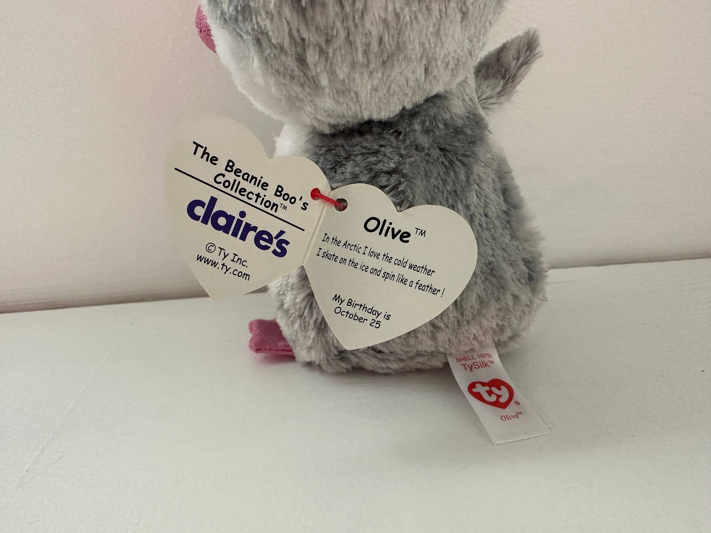 Ty Beanie Boo “Olive” the Adorable Penguin - Claire’s Exclusive (6 inch)