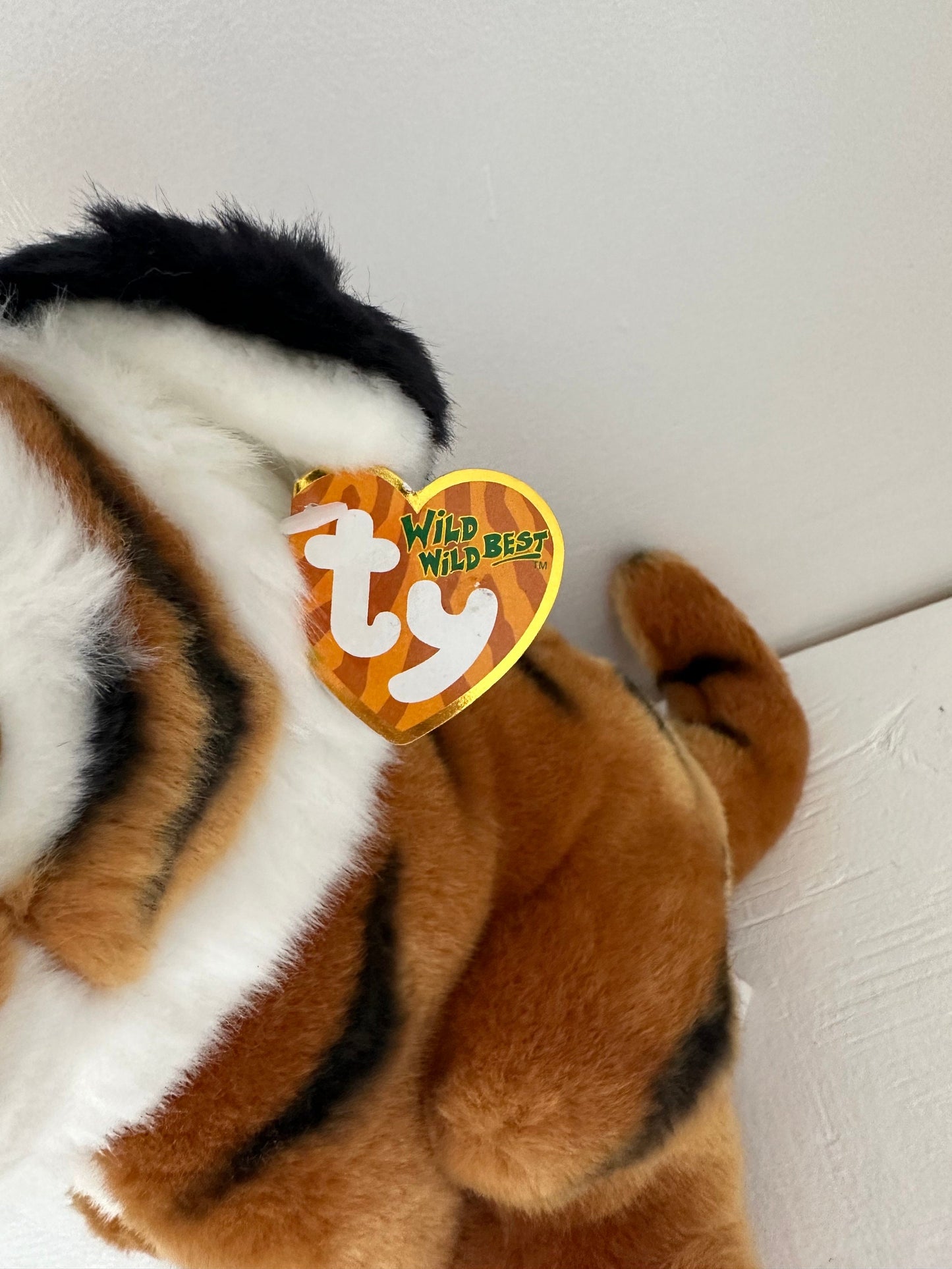 TY Wild Wild Best Collection “Pouncer” the Bengal Tiger *Rare* (10 inch)
