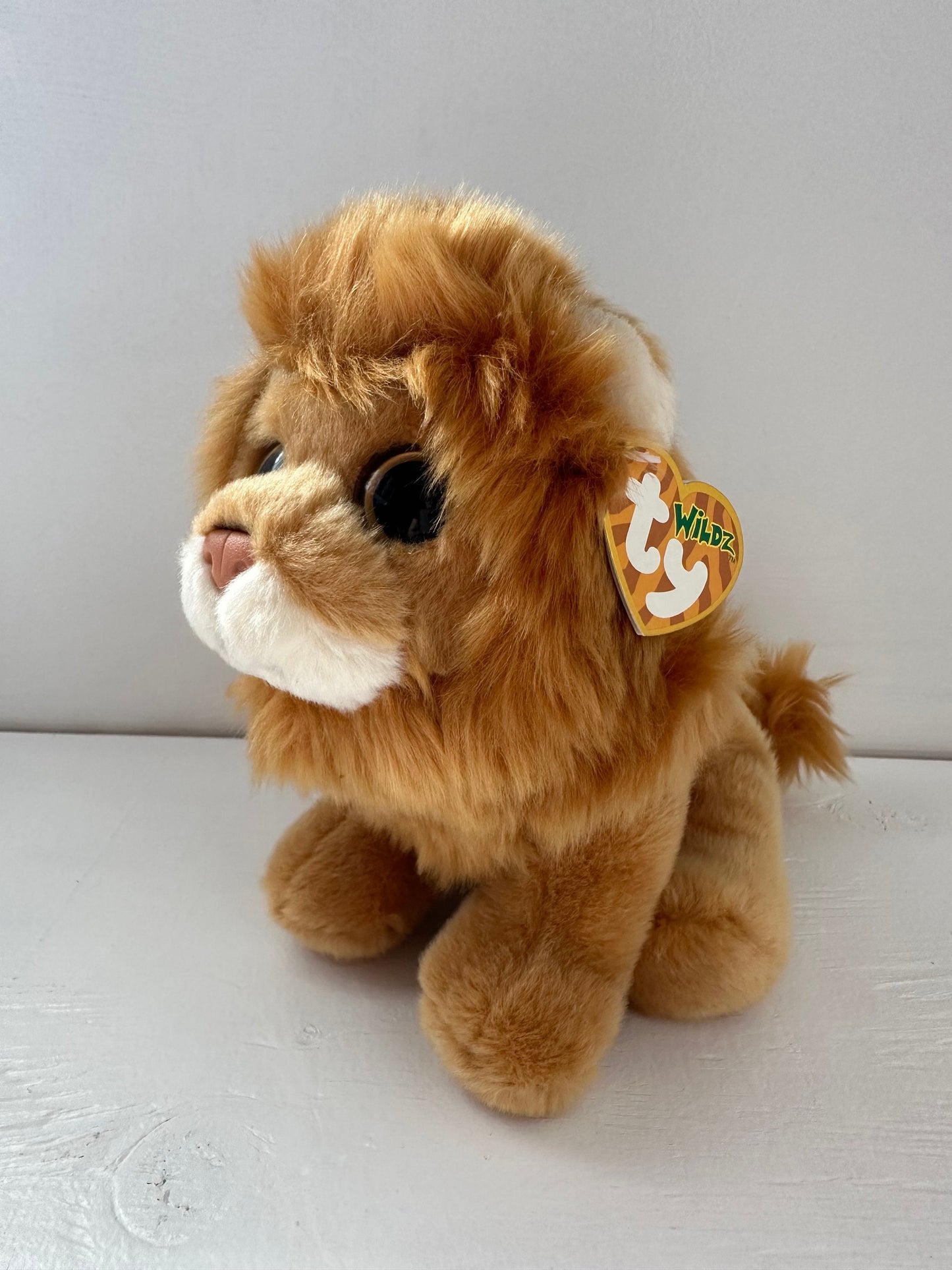 Ty Wildz Collection “Kingston” the Lion *Rare* (8 inch)