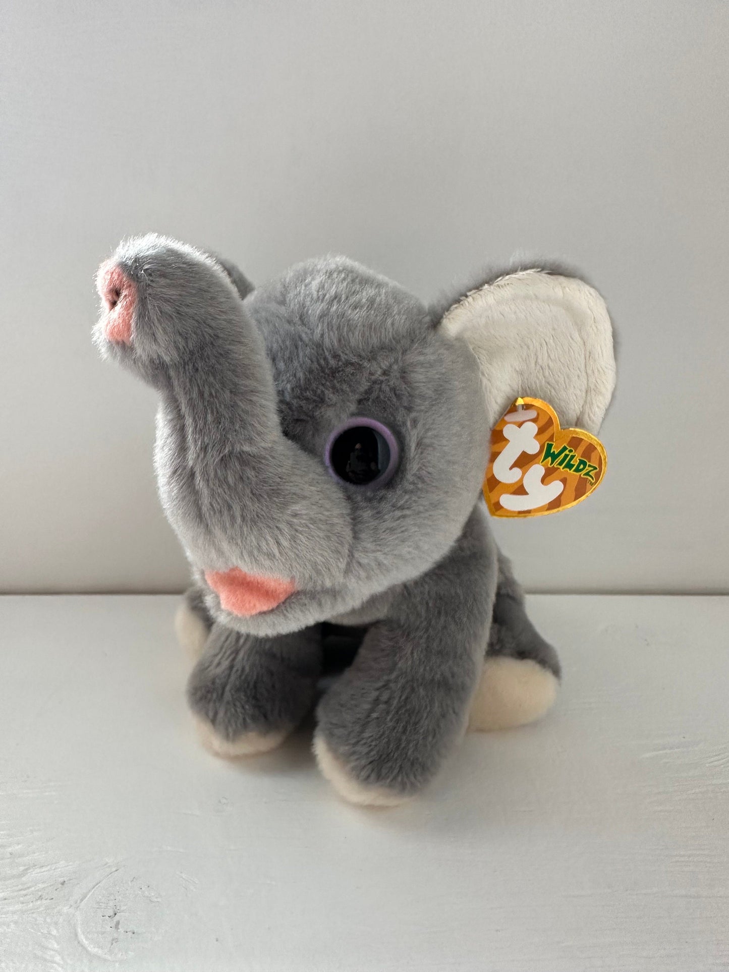 Ty Wildz Collection “Africa” the Gray Elephant *Rare* (8 inch)