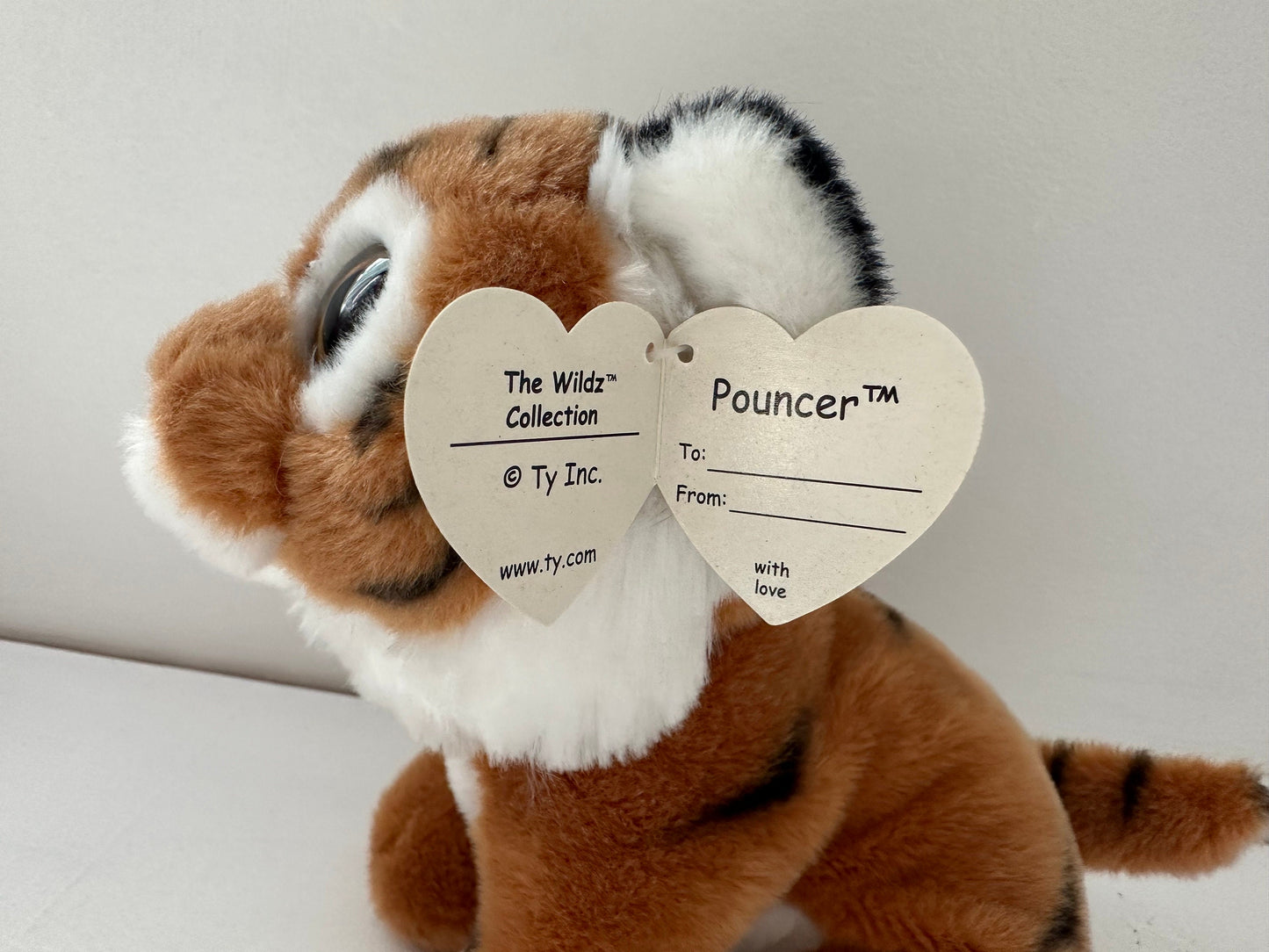 Ty Wildz Collection “Pouncer” the Bengal Tiger *Rare* (8 inch)