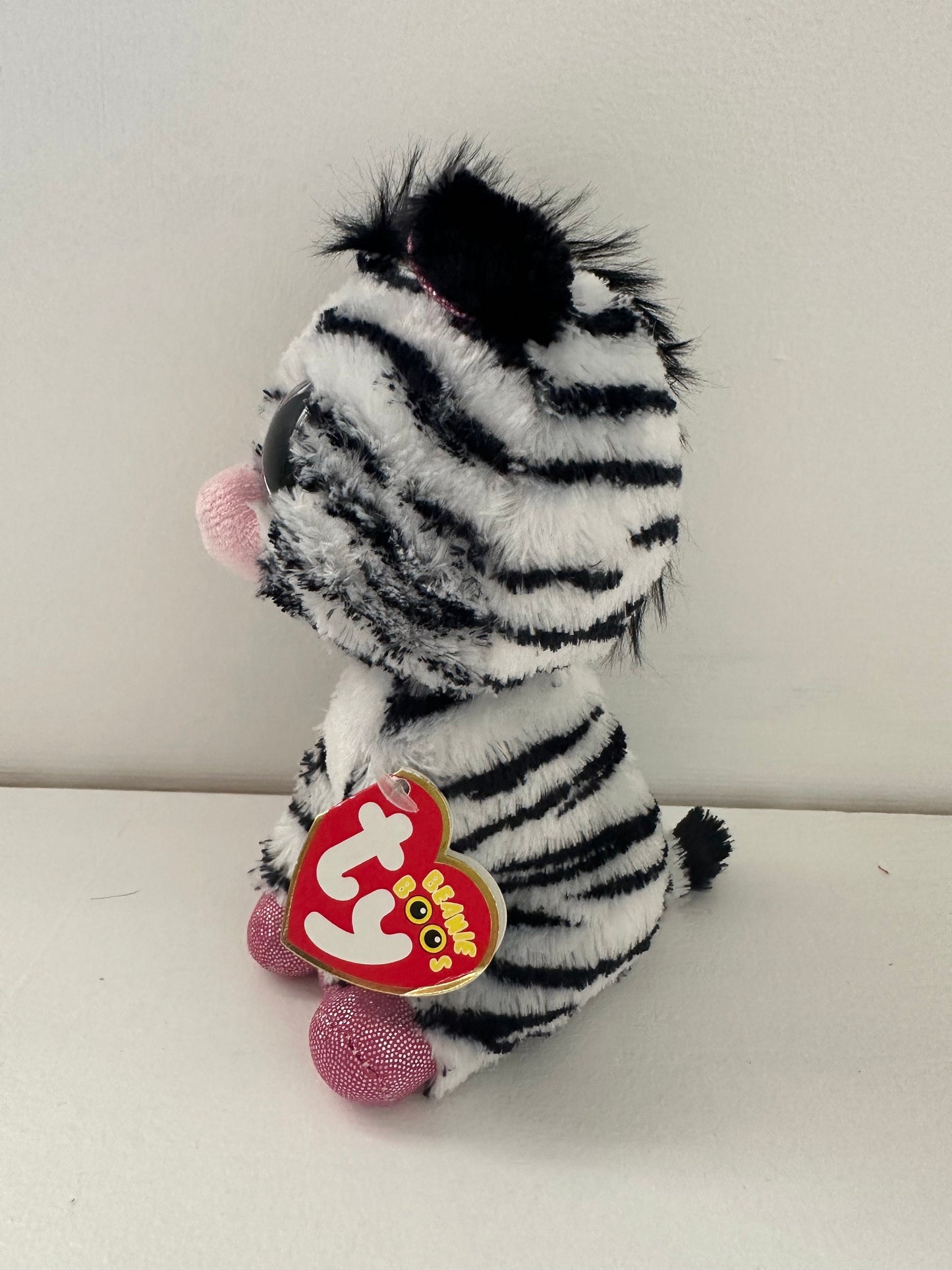 Ty Beanie Boo “Izzy” the Zebra - Justice Exclusive *Rare* (6 inch)